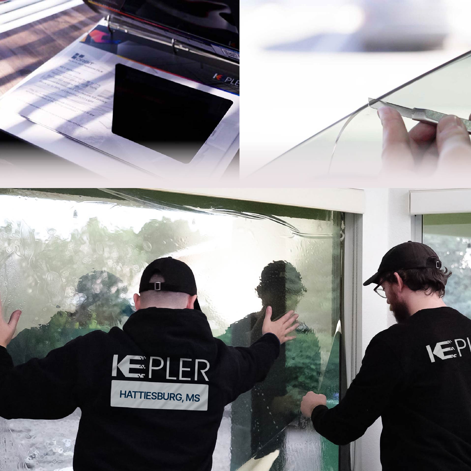 Kepler Specialist Performing Commercial Window Tinting in Hattiesburg Hattiesburg
