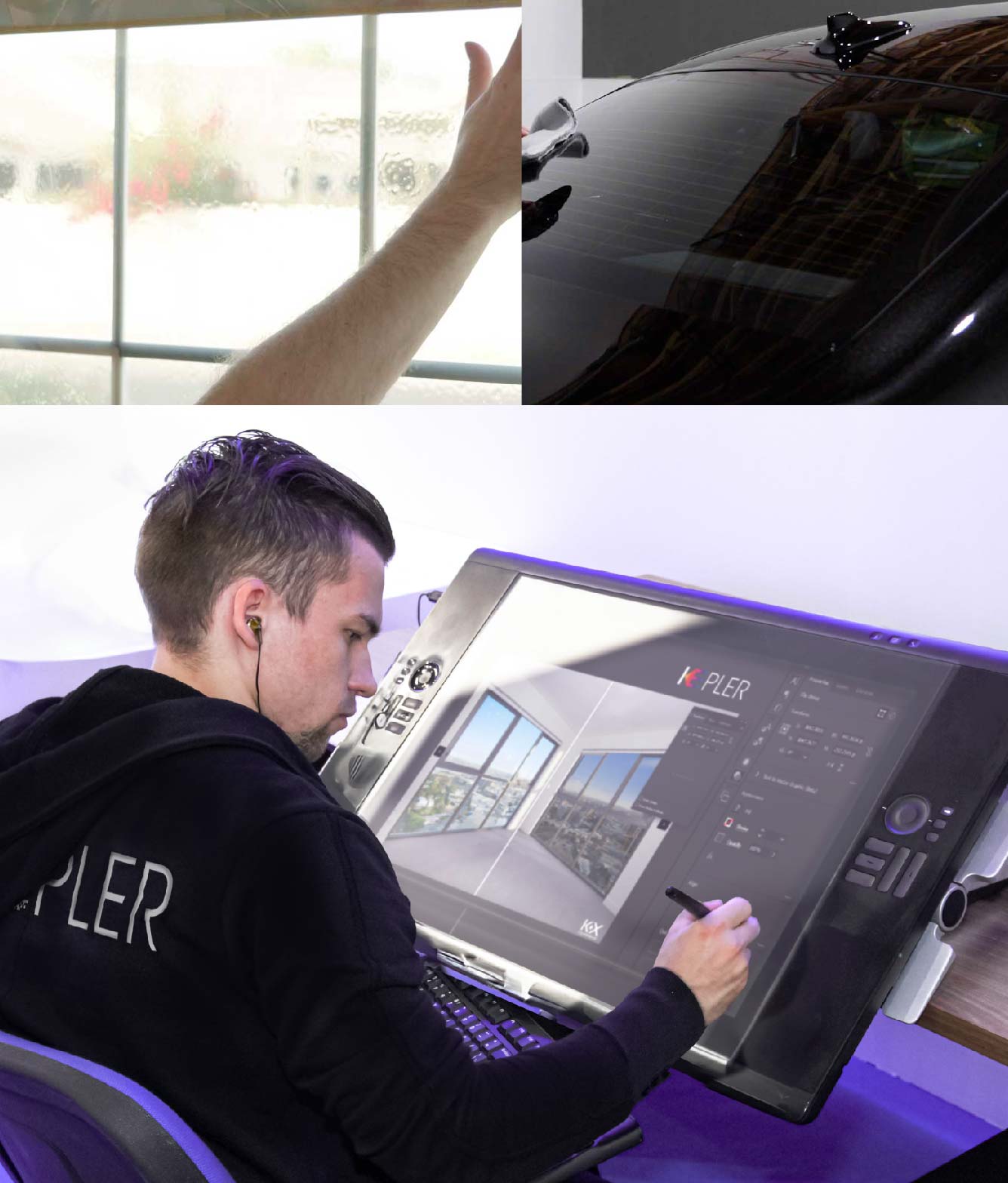 Kepler Specialist Performing Commercial Window Tinting in Allen Park Allen Park