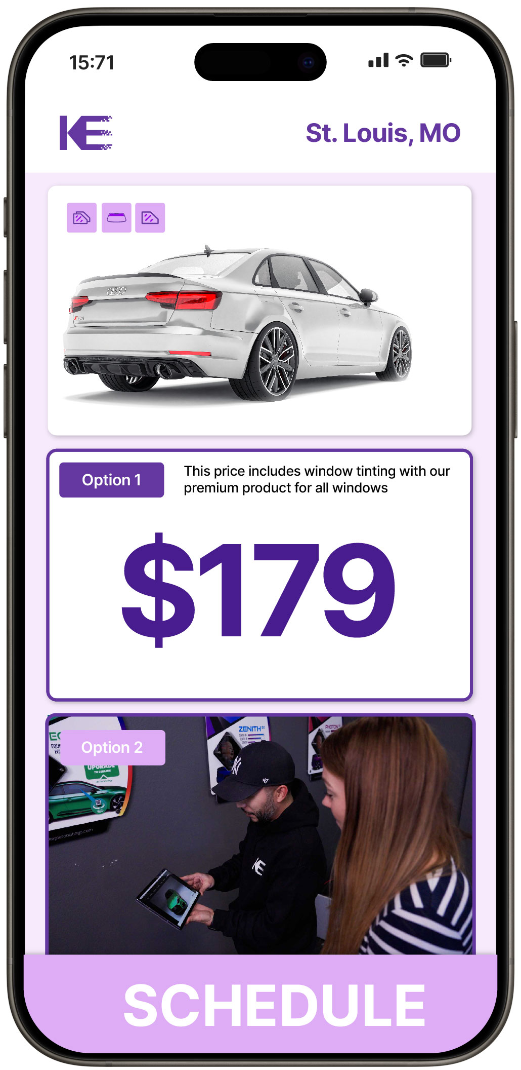 View Affordable Car Window Tinting Rates in St. Louis, Missouri