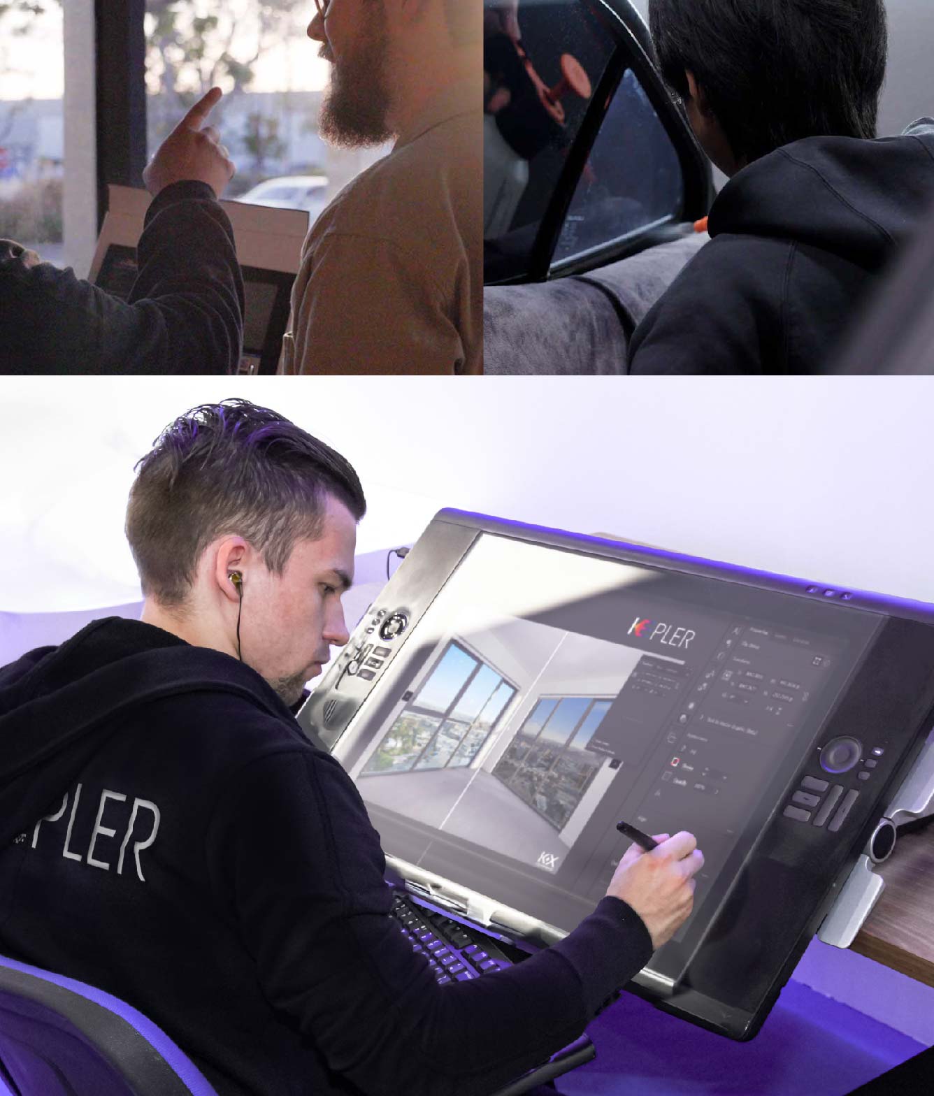 Kepler Specialist Performing Commercial Window Tinting in Anderson Anderson