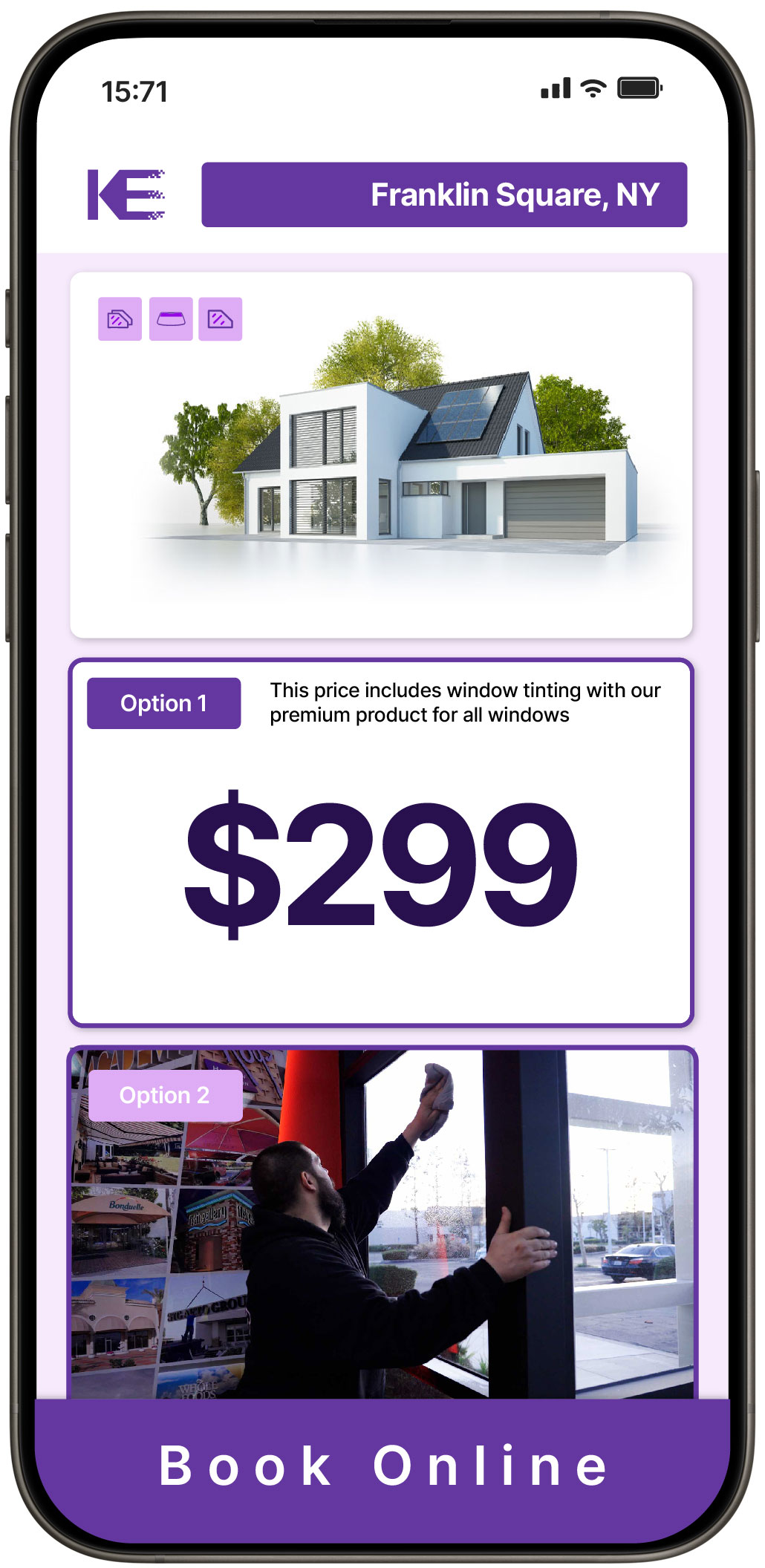 View Affordable Home Window Tinting Prices in Franklin Square, New York