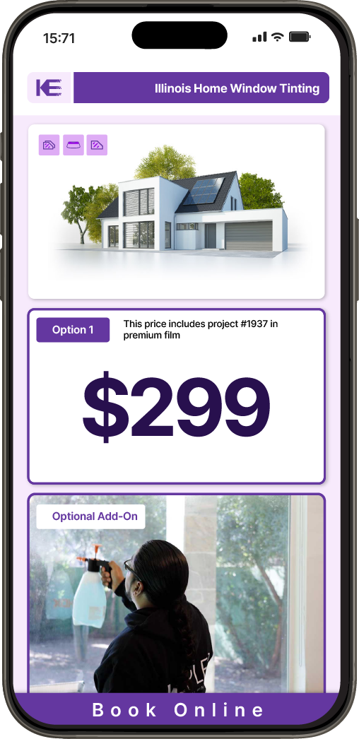 View Detailed Home Window Tinting Pricing in Illinois