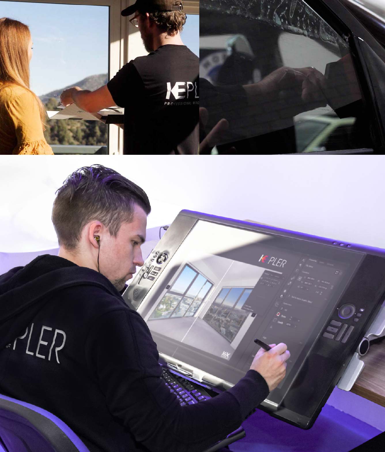 Kepler Specialist Performing Commercial Window Tinting in Prospect Heights Prospect Heights