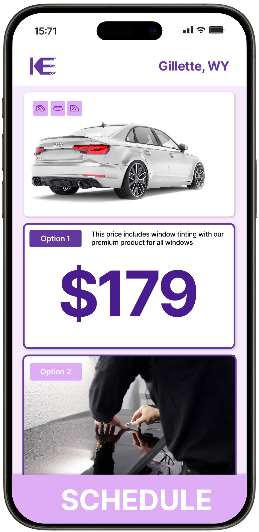 View Affordable Car Window Tinting Costs in Gillette, Wyoming