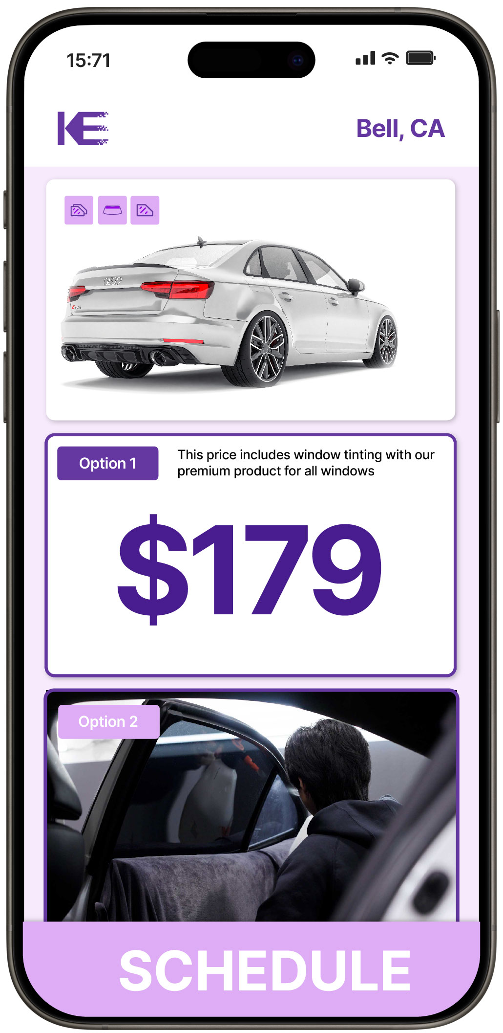 View Reasonable Car Window Tinting Prices in Bell, California