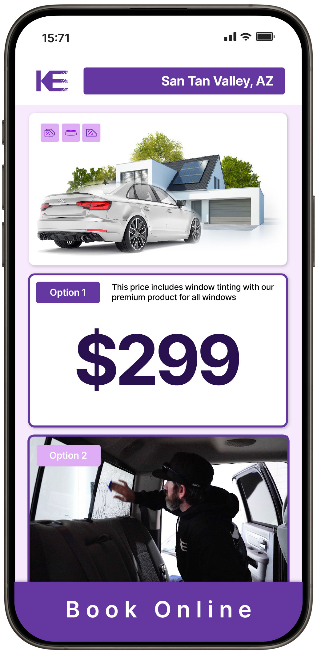 View Competitive Window Tinting Prices in San Tan Valley, Arizona