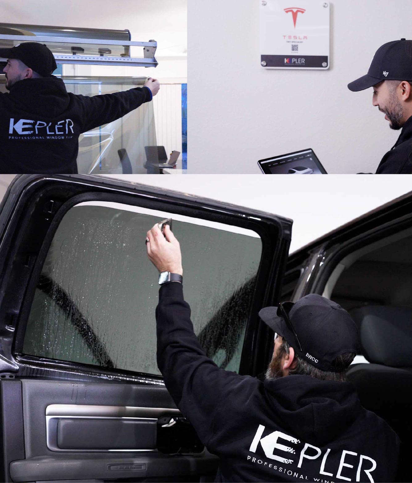 Kepler Window Tinting Specialists at Work in Huntington, New York