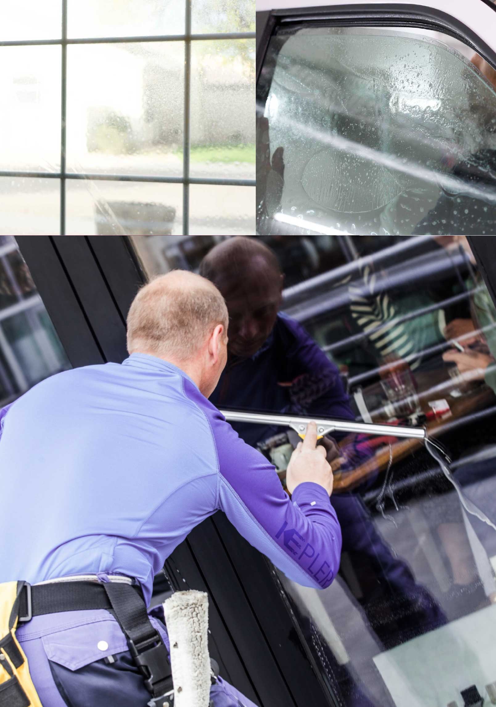 Kepler Expert Applying Anti-Graffiti Window Film to a Thomasville Shop Front