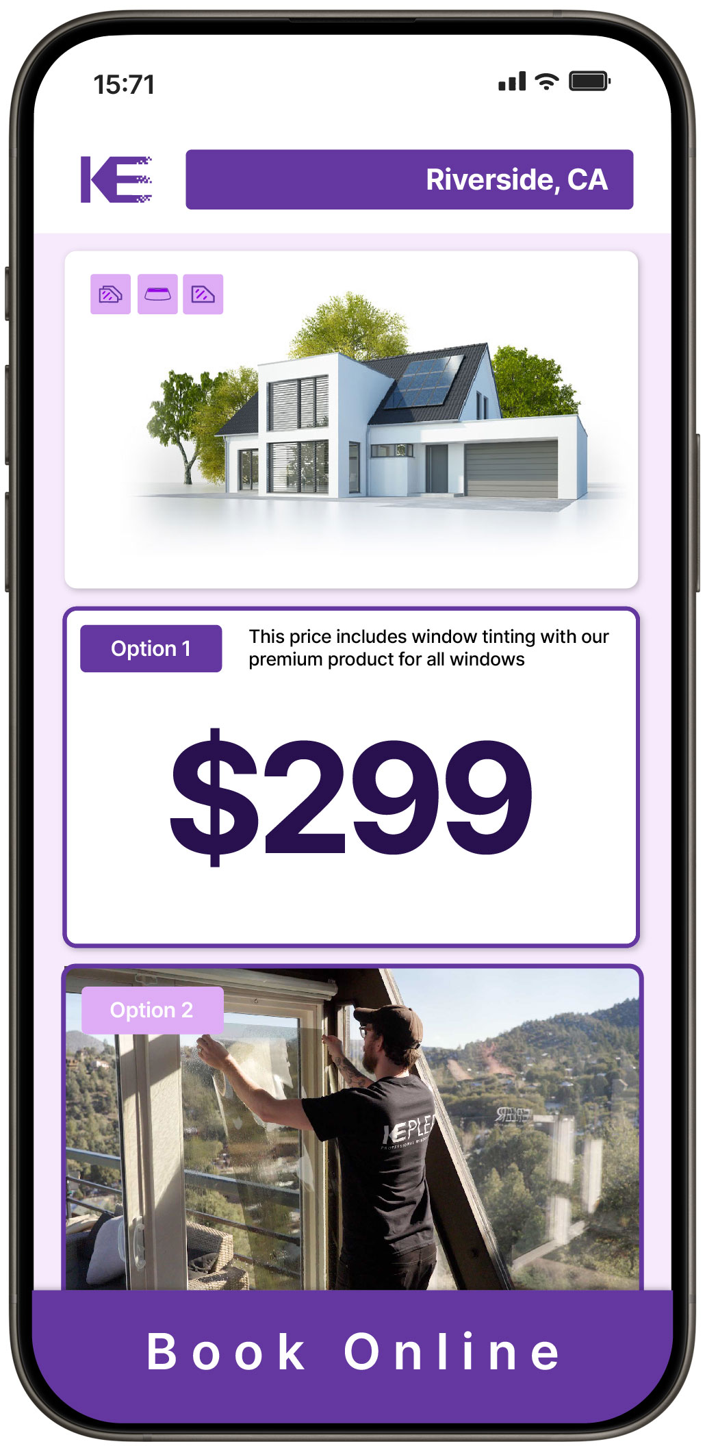 View Affordable Home Window Tinting Rates in Riverside, California