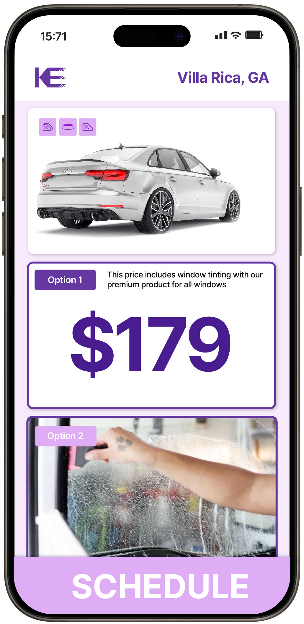 View Reasonable Car Window Tinting Prices in Villa Rica, Georgia