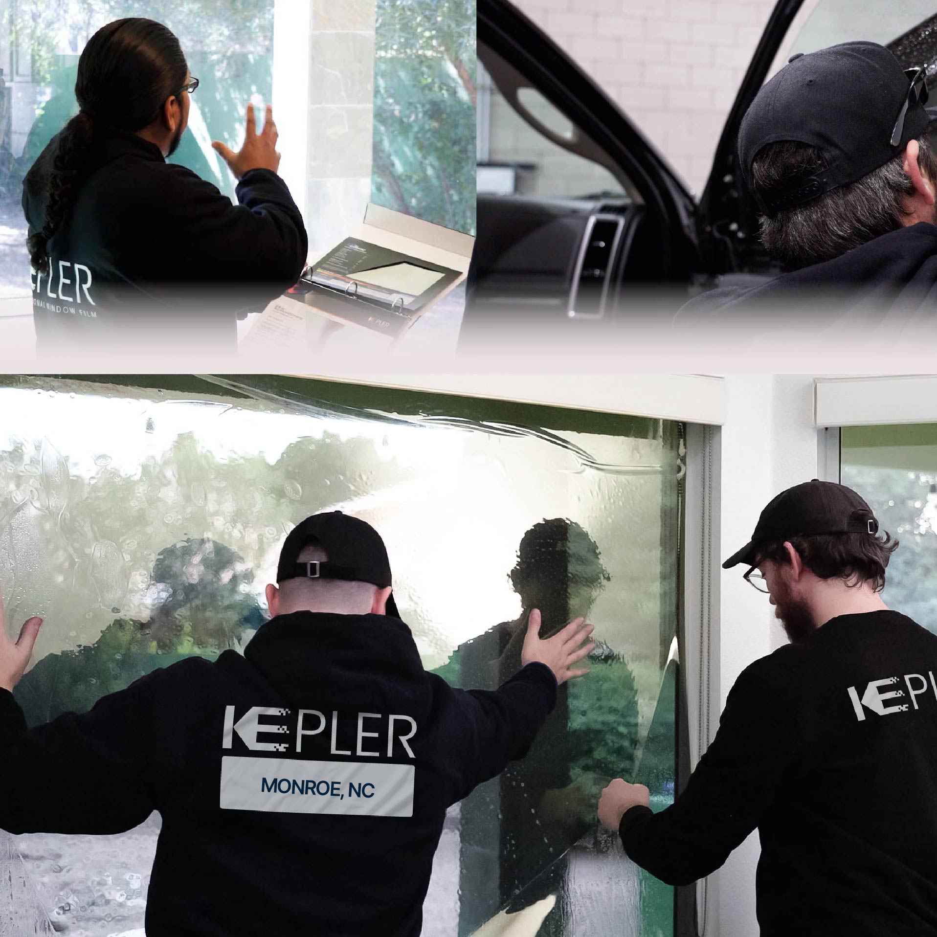 Kepler Specialist Performing Commercial Window Tinting in Monroe Monroe