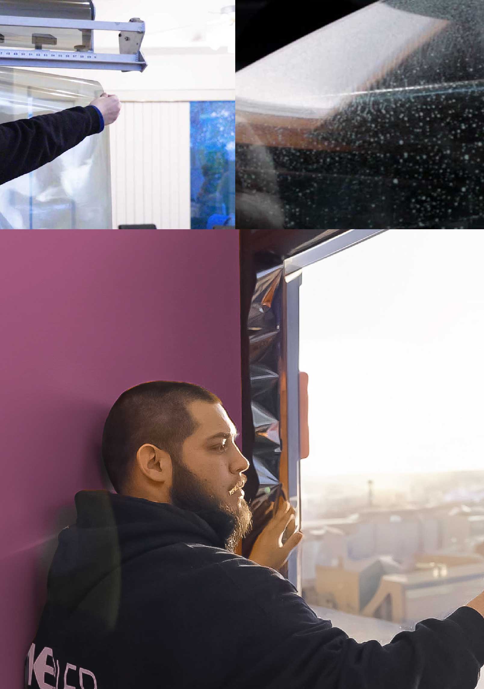 Kepler Specialist Installing Security Window Film in North Easton Massachusetts