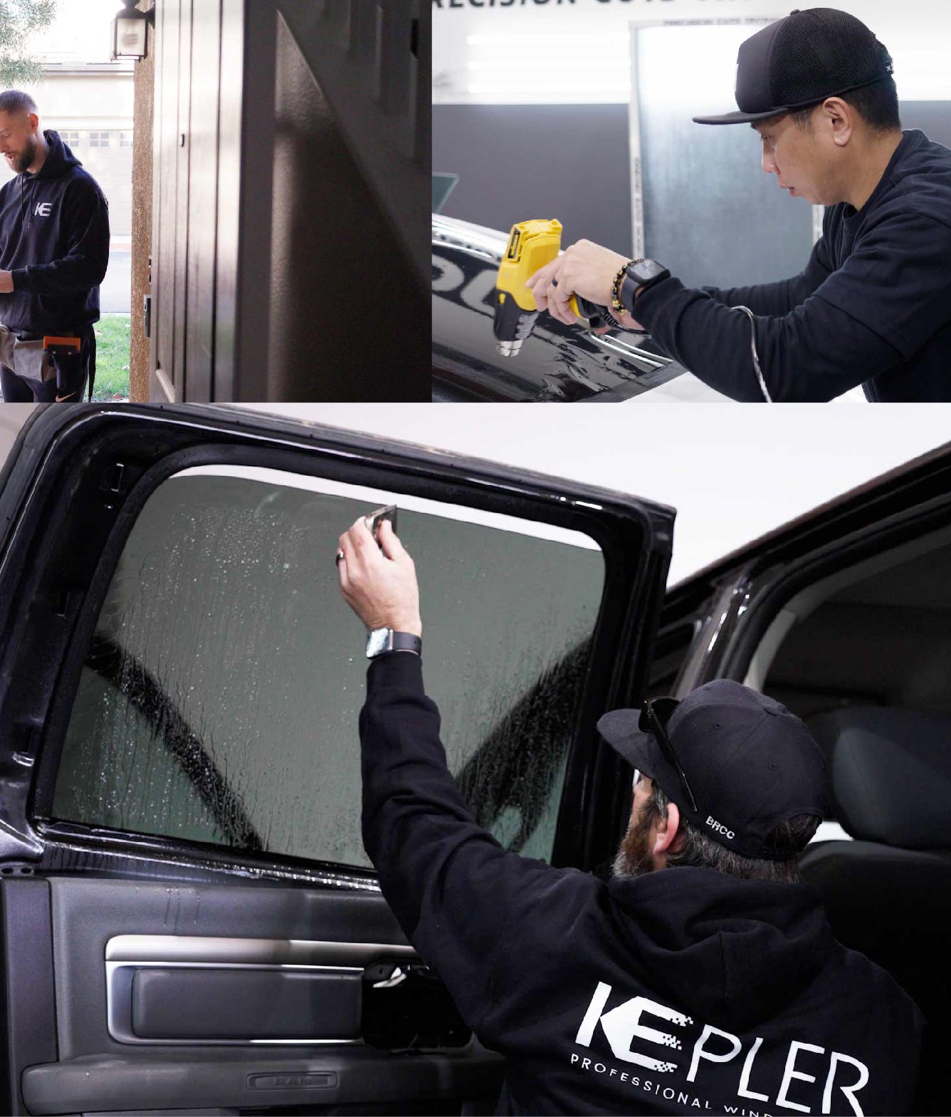 Kepler Window Tinting Specialists at Work in Arden, North Carolina