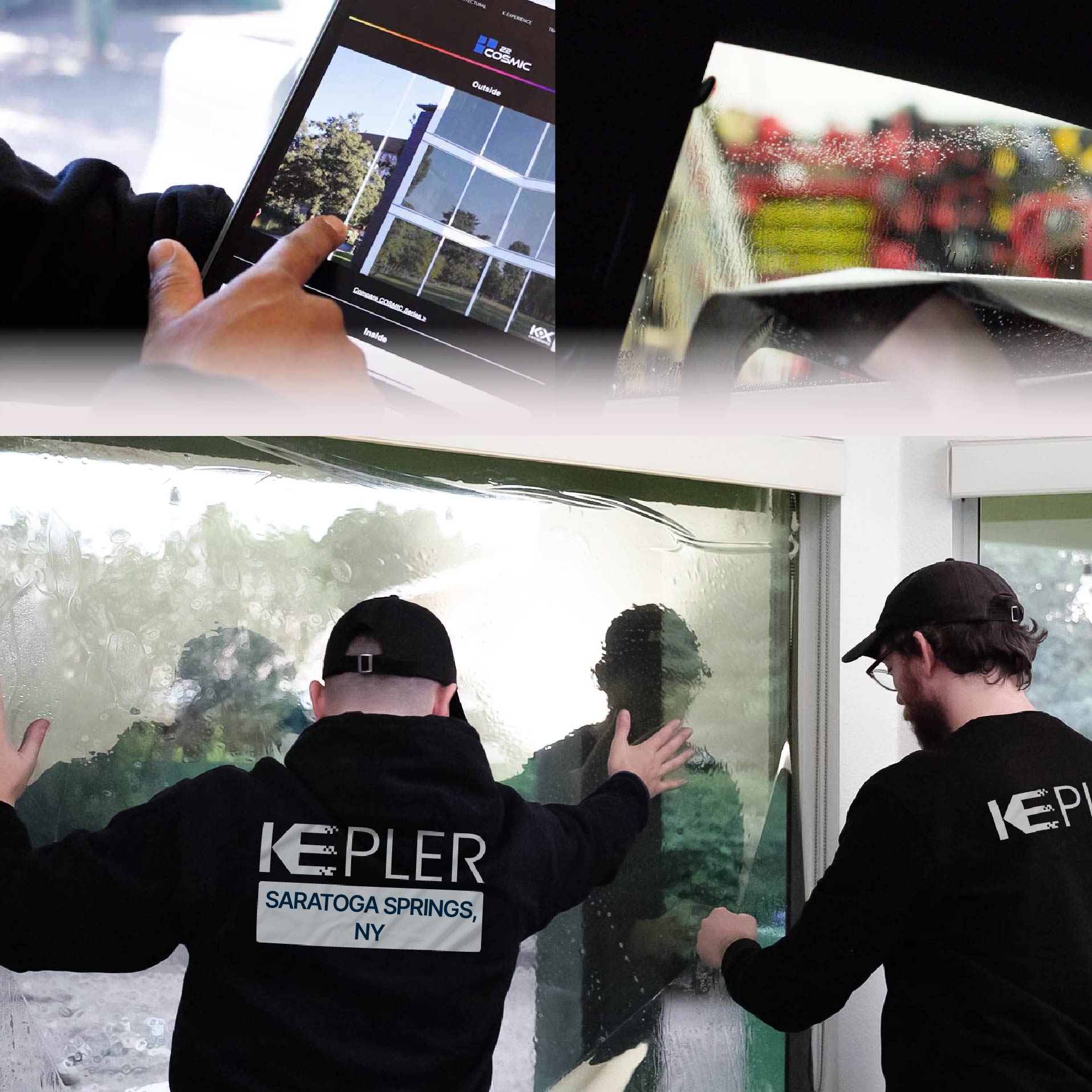 Kepler Specialist Performing Commercial Window Tinting in Saratoga Springs Saratoga Springs