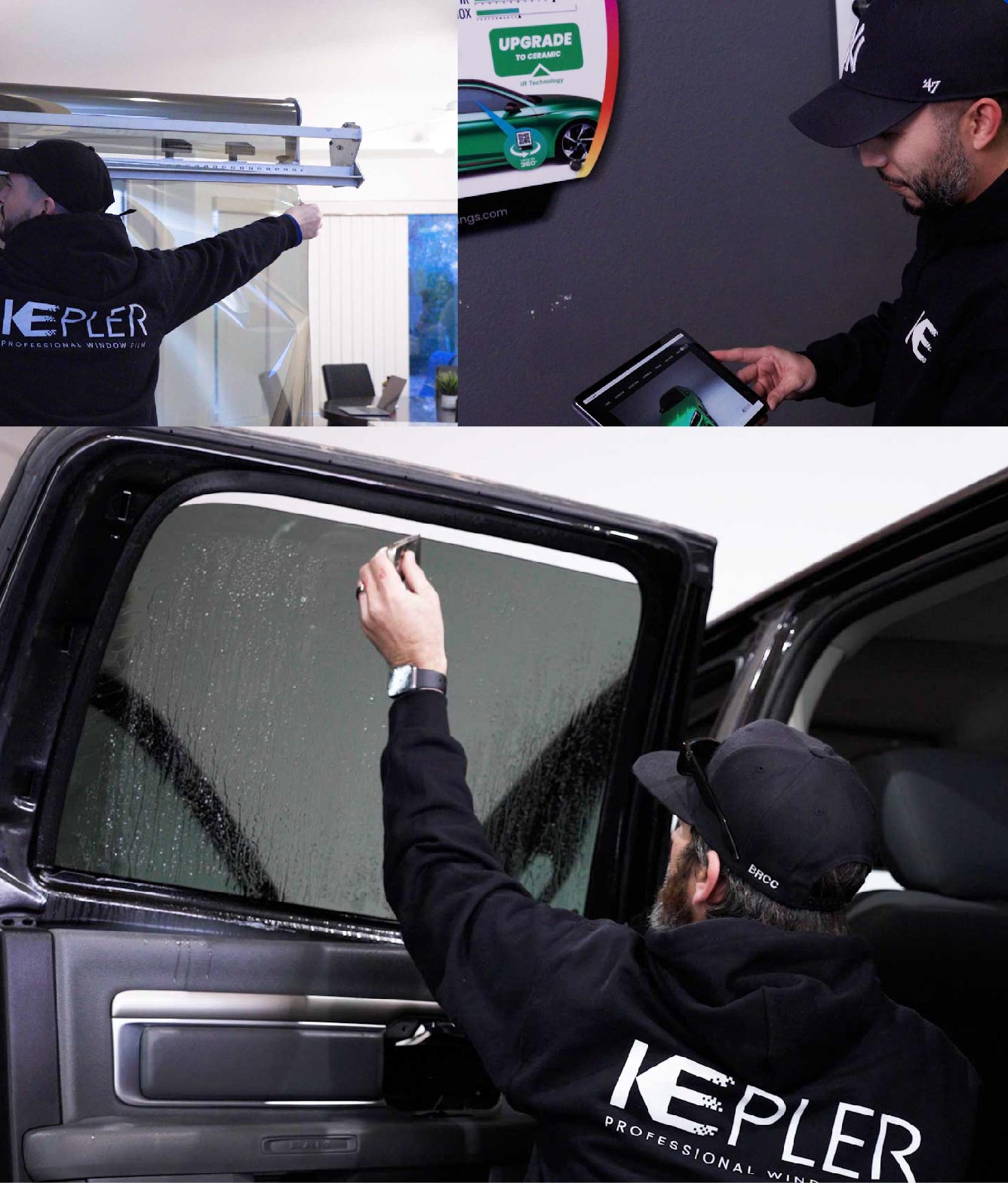 Kepler Window Tinting Specialists at Work in Conway, South Carolina