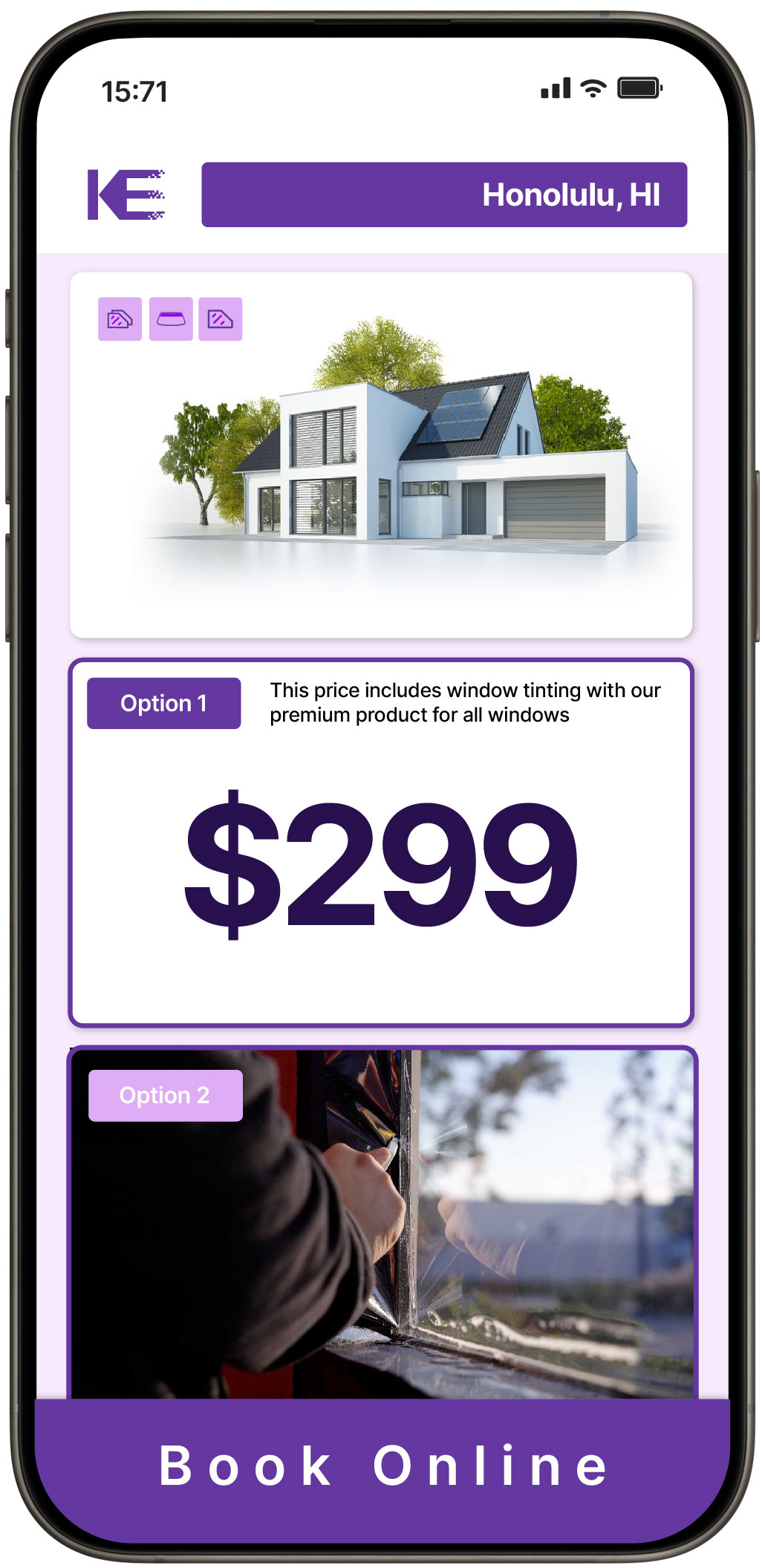 View Reasonable Home Window Tinting Prices in Honolulu, Hawaii