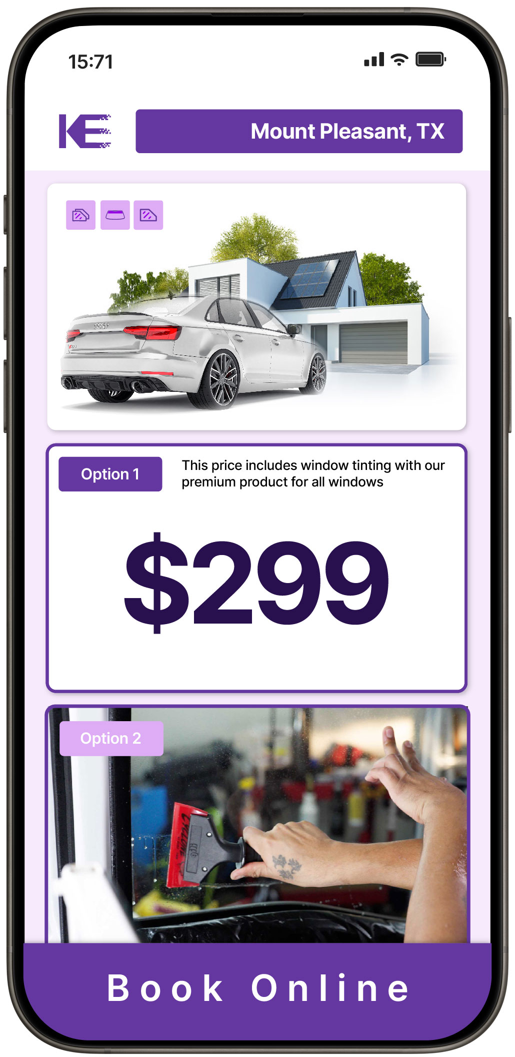 View Affordable Tesla Window Tinting Prices in Schertz, Texas