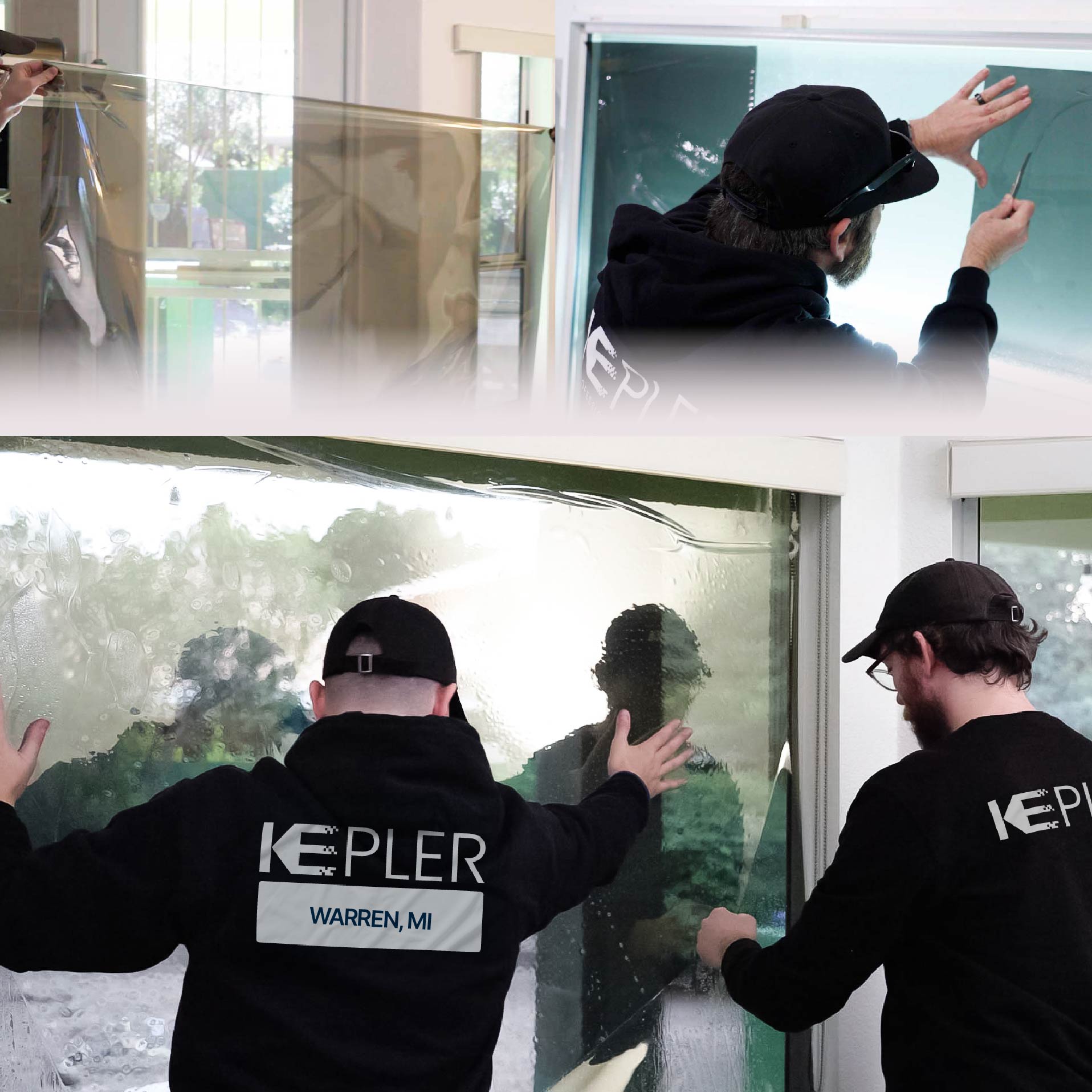 Kepler Specialist Performing Commercial Window Tinting in Warren Warren
