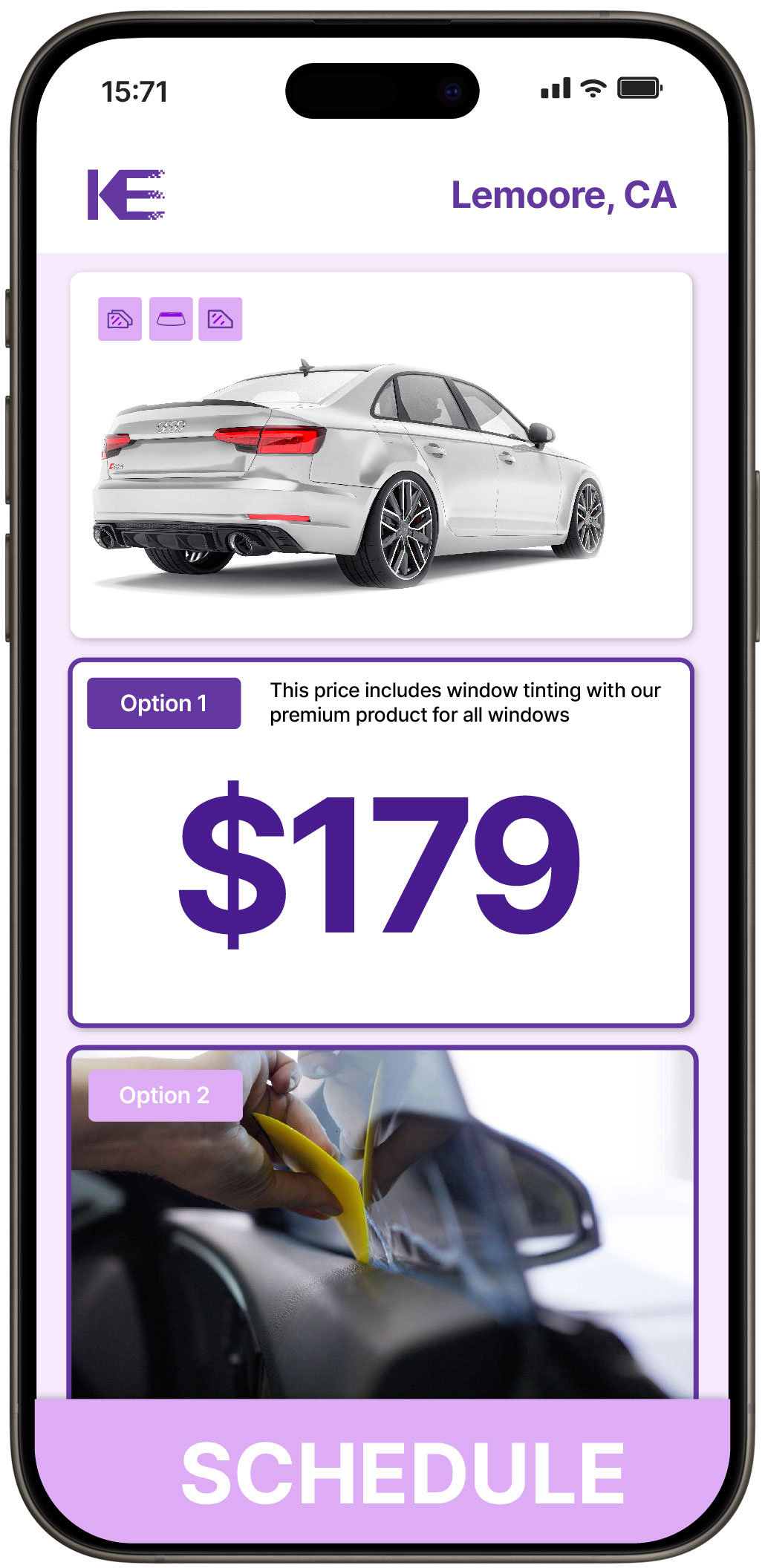 View Reasonable Car Window Tinting Prices in Lemoore, California