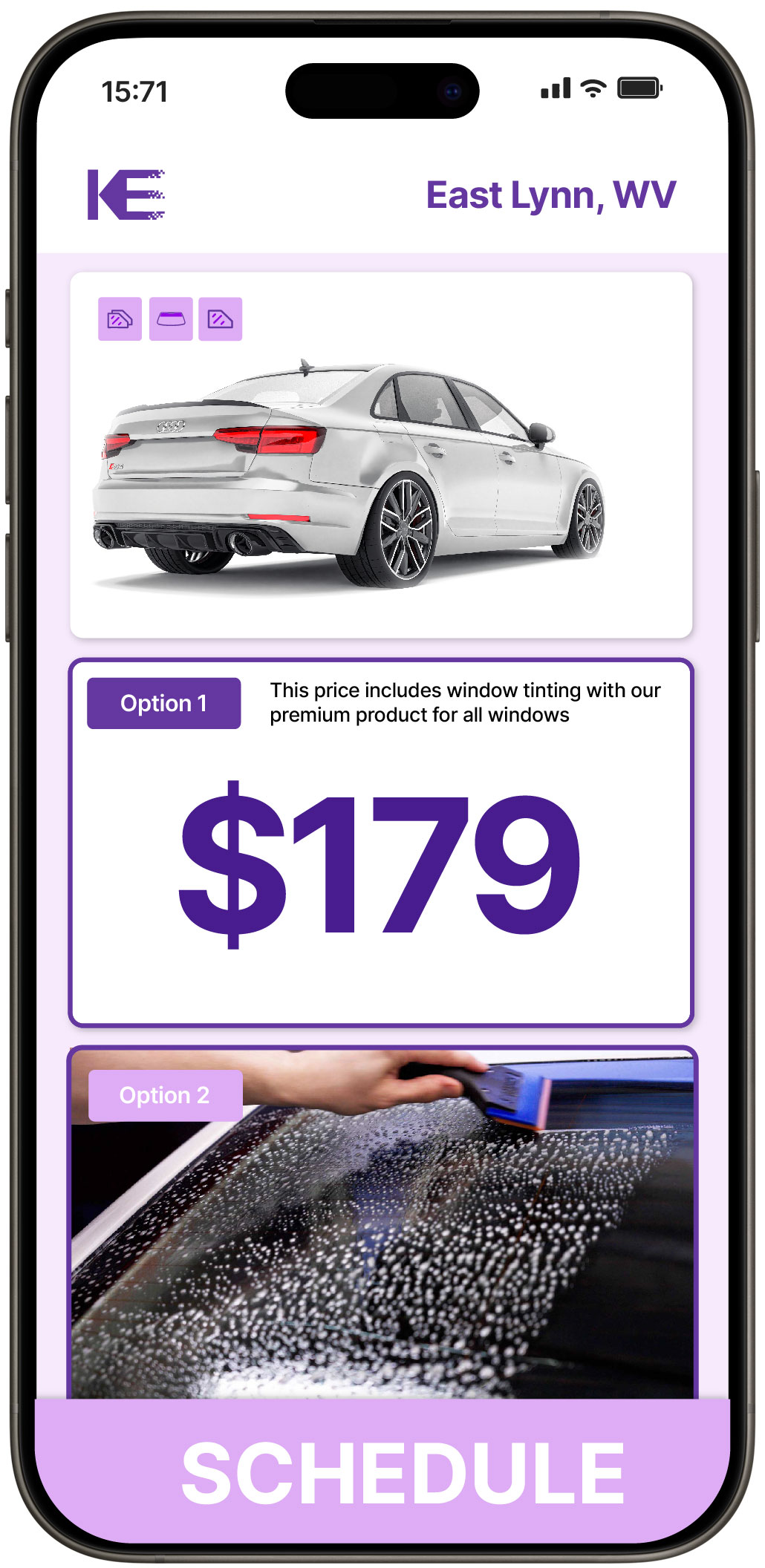 View Reasonable Car Window Tinting Costs in East Lynn, West Virginia