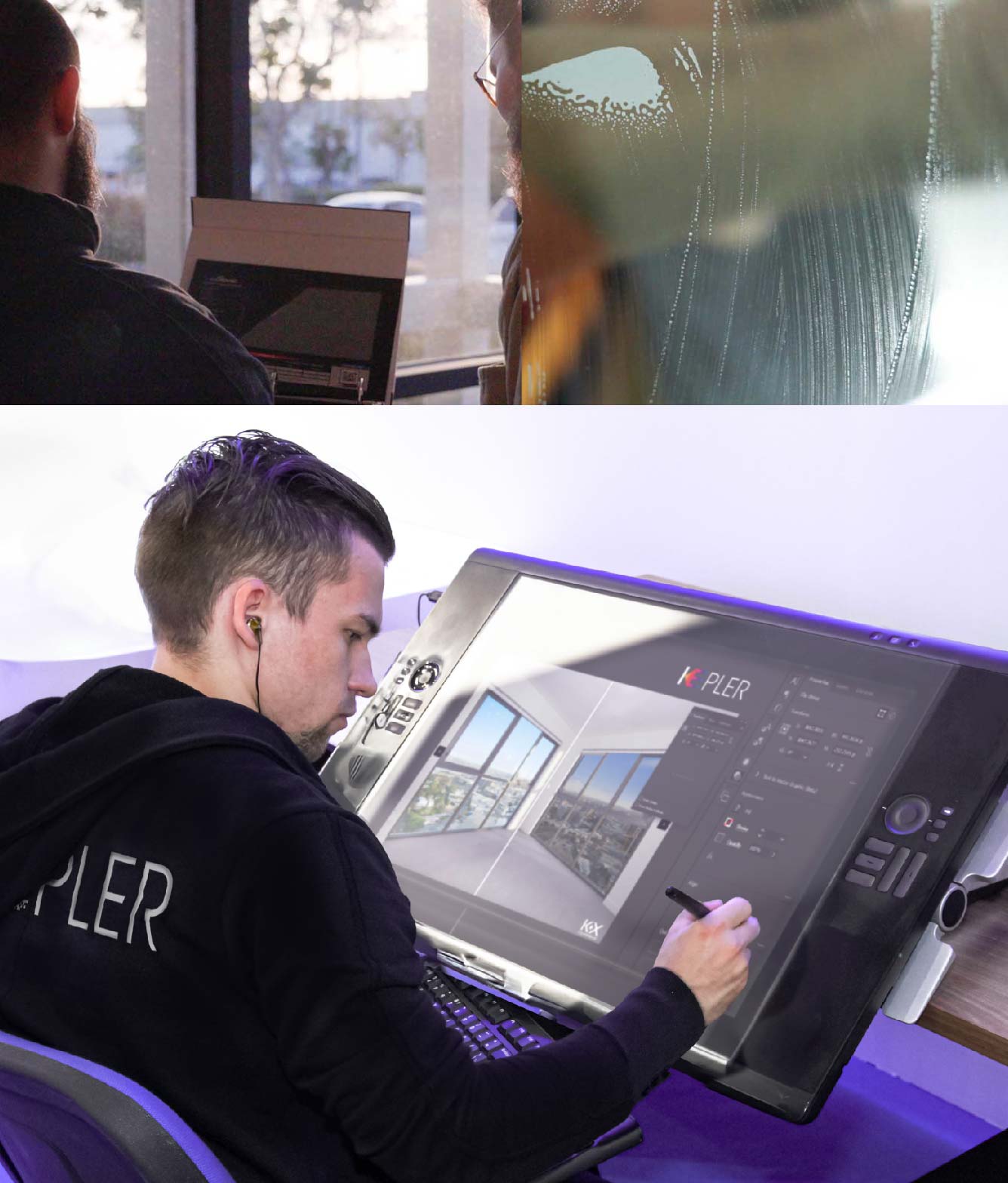 Kepler Specialist Performing Commercial Window Tinting in Stevenson Stevenson