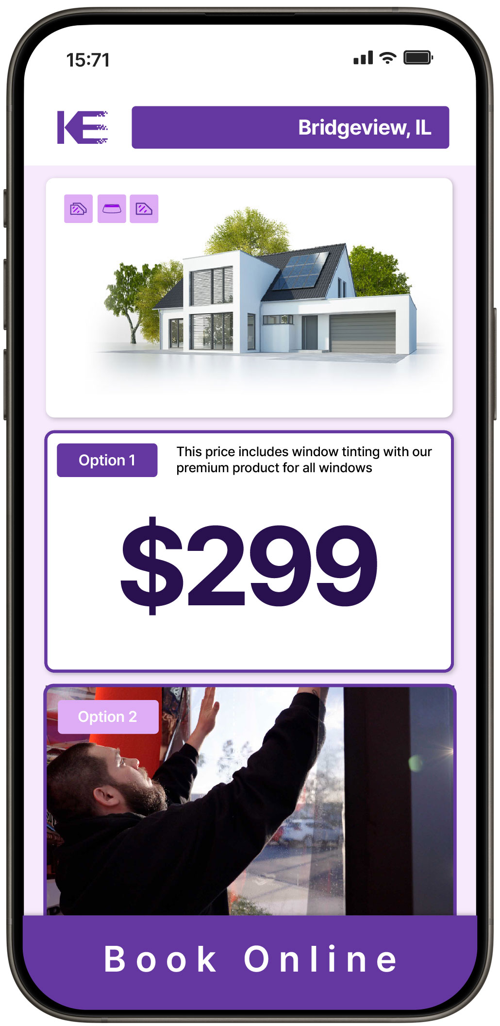 View Reasonable Home Window Tinting Rates in Bridgeview, Illinois