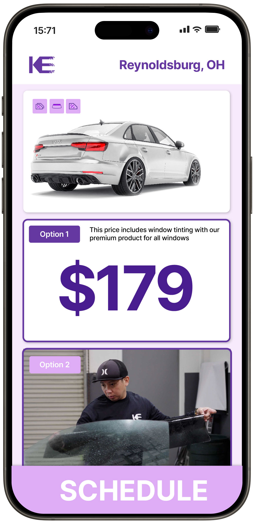 View Reasonable Car Window Tinting Costs in Reynoldsburg, Ohio