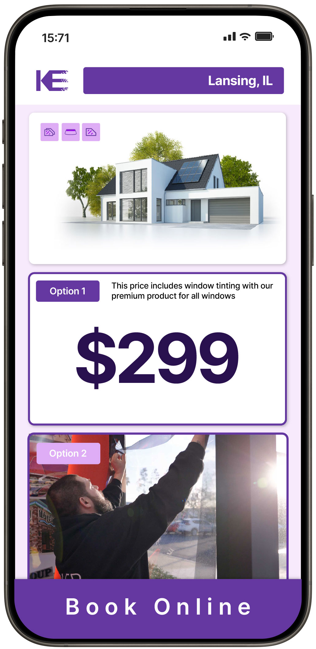 View Reasonable Home Window Tinting Rates in Lansing, Illinois