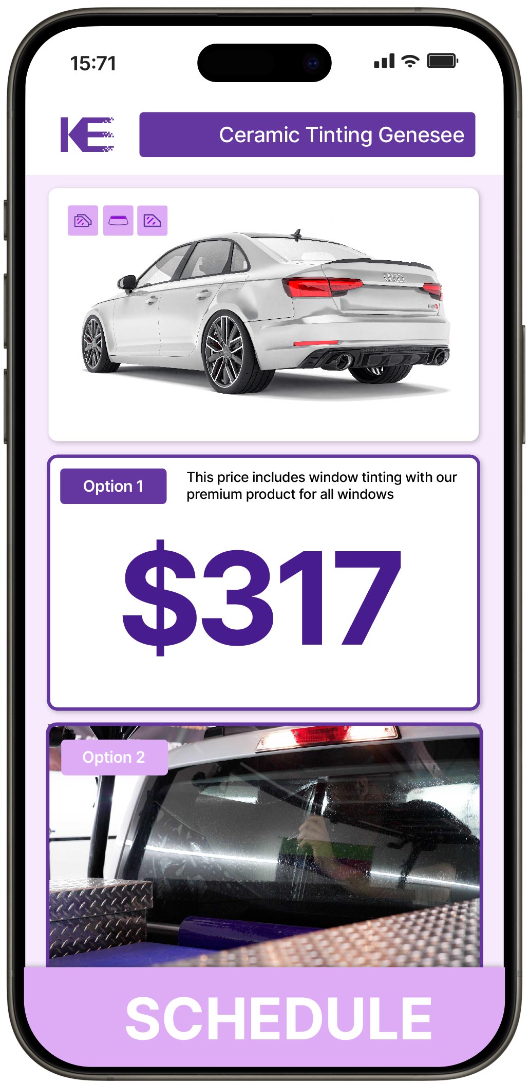 View Affordable Ceramic Window Tinting Costs in Genesee, Michigan