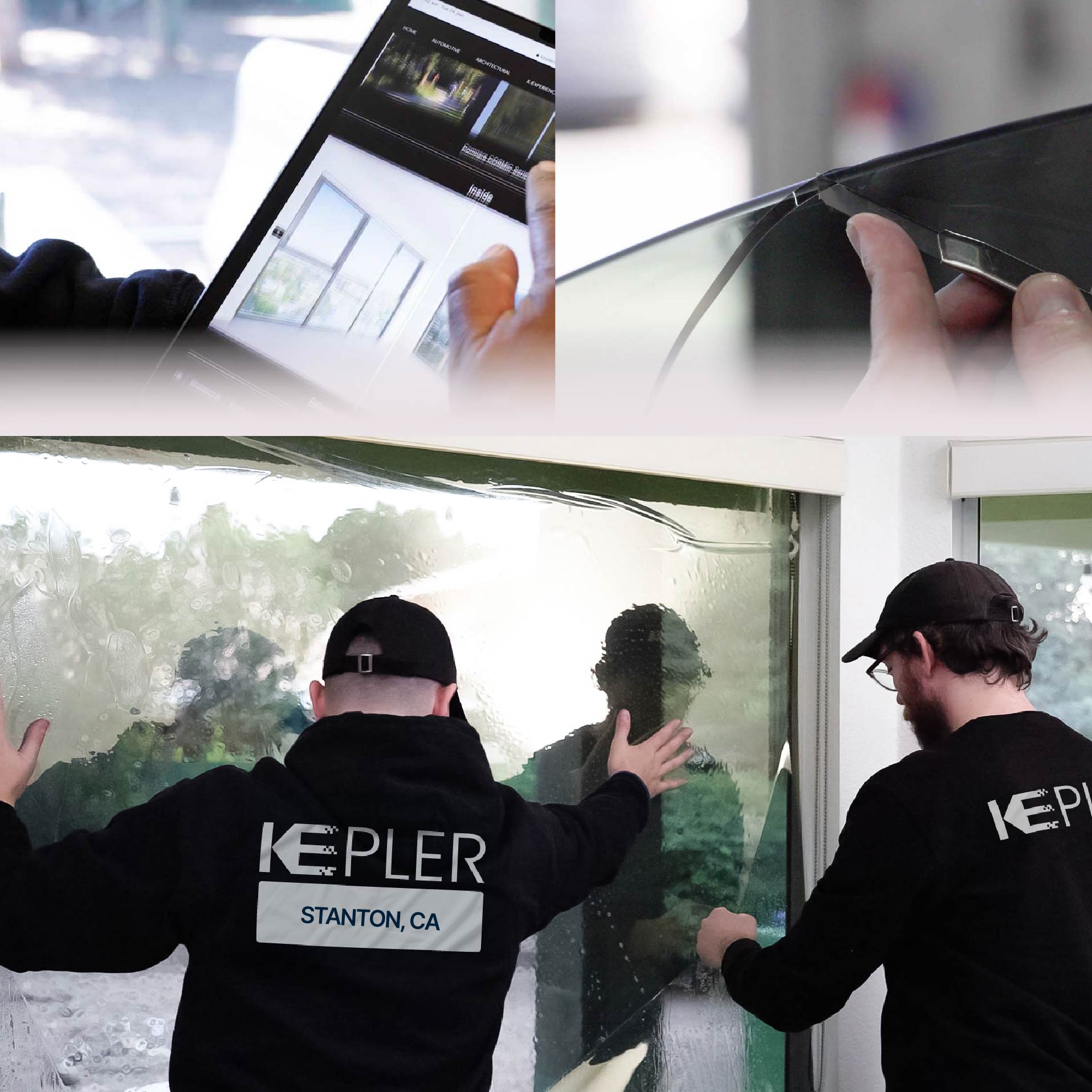 Kepler Specialist Performing Commercial Window Tinting in Stanton Stanton