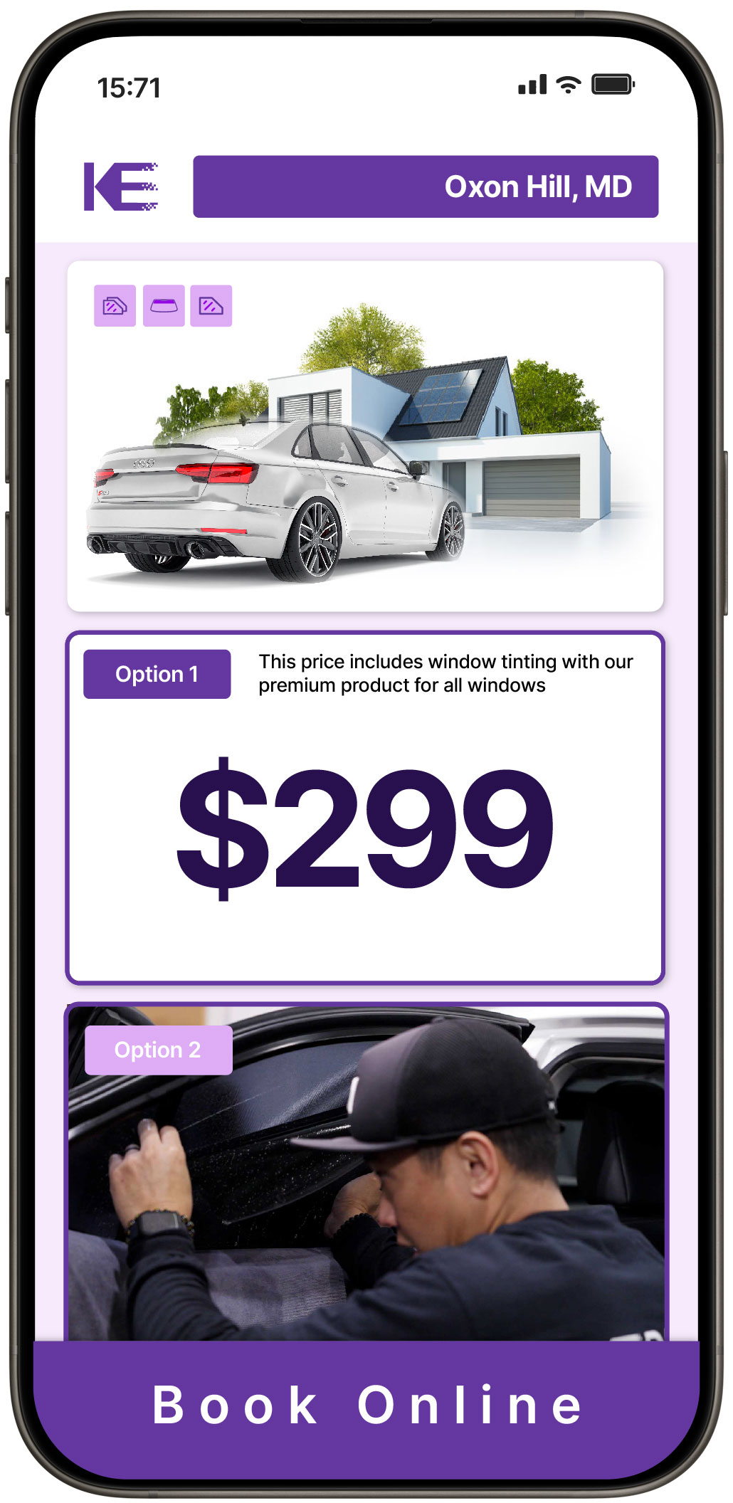 View Competitive Window Tinting Prices in Oxon Hill, Maryland