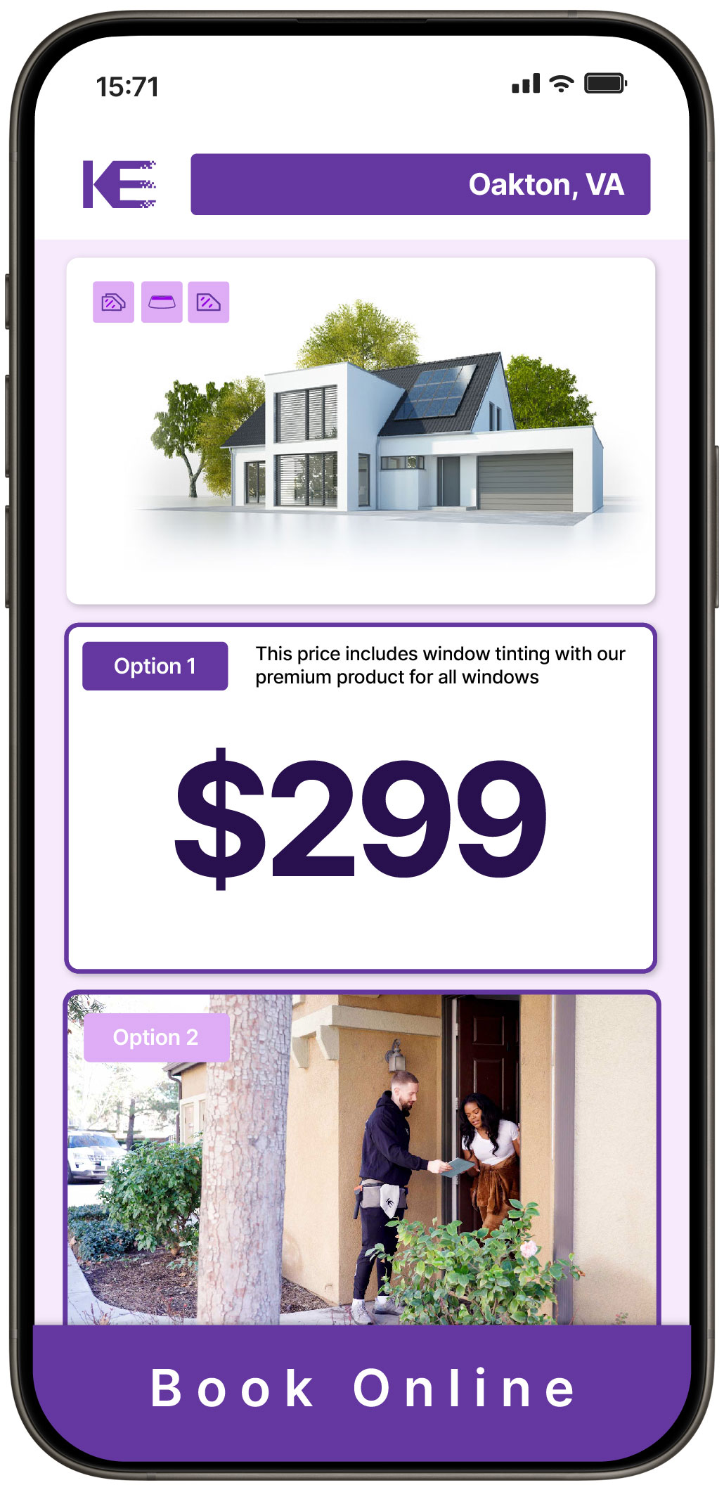 View Competitive Home Window Tinting Prices in Oakton, Virginia