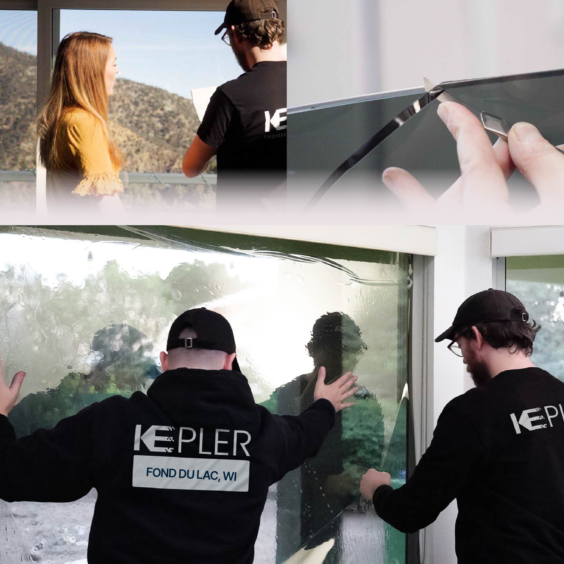 Kepler Specialist Performing Commercial Window Tinting in Fond du Lac Fond du Lac