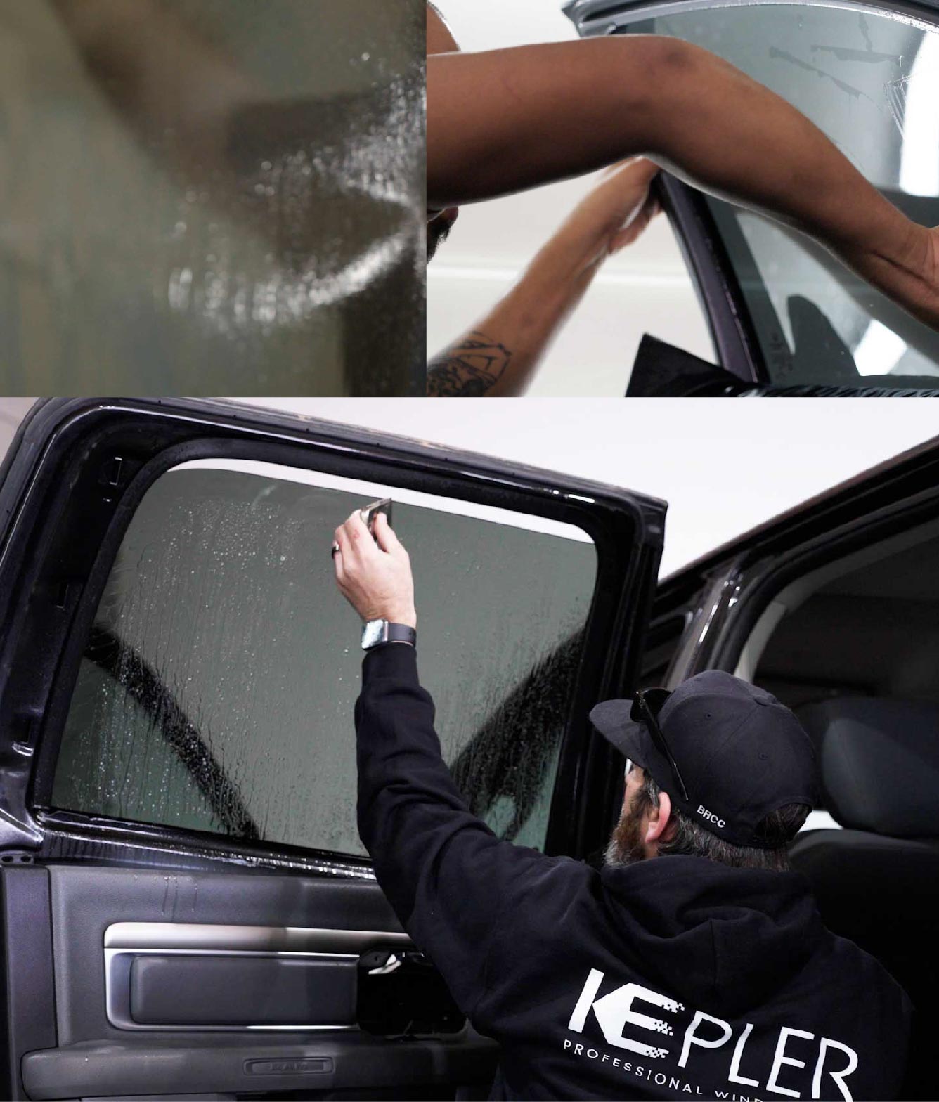Kepler Window Tinting Specialists at Work in Muskego, Wisconsin