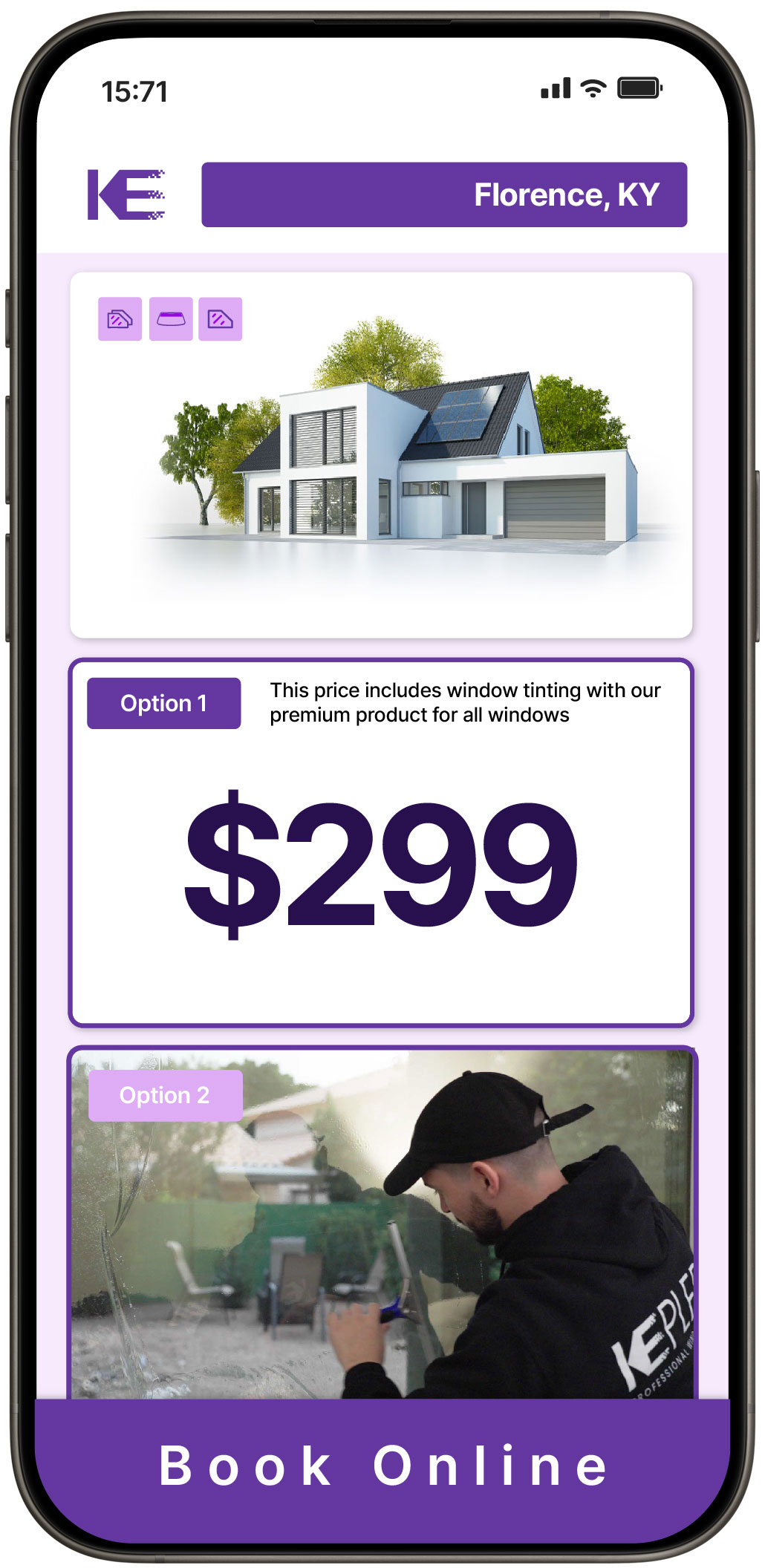 View Competitive Home Window Tinting Rates in Florence, Kentucky