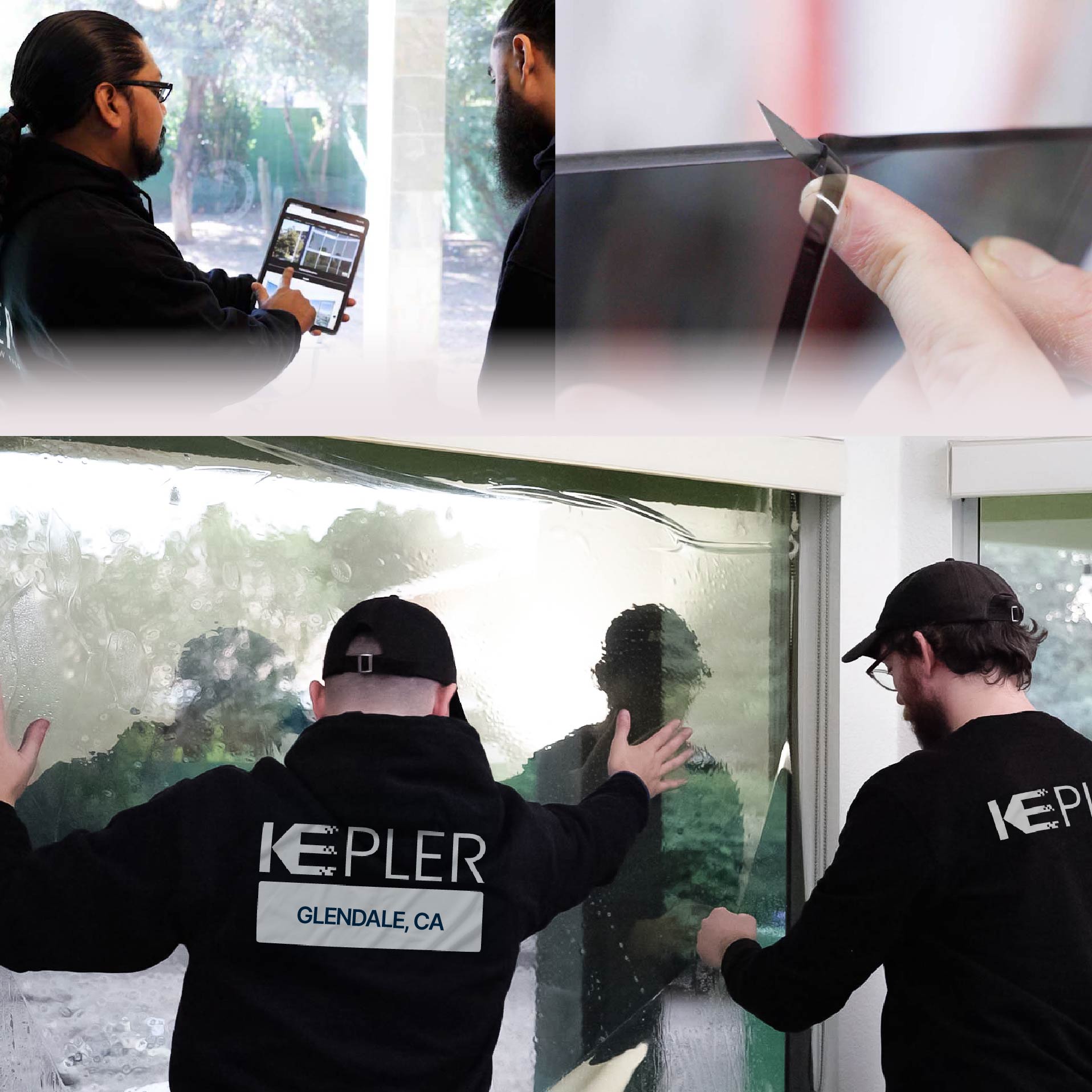 Kepler Specialist Performing Commercial Window Tinting in Glendale Glendale