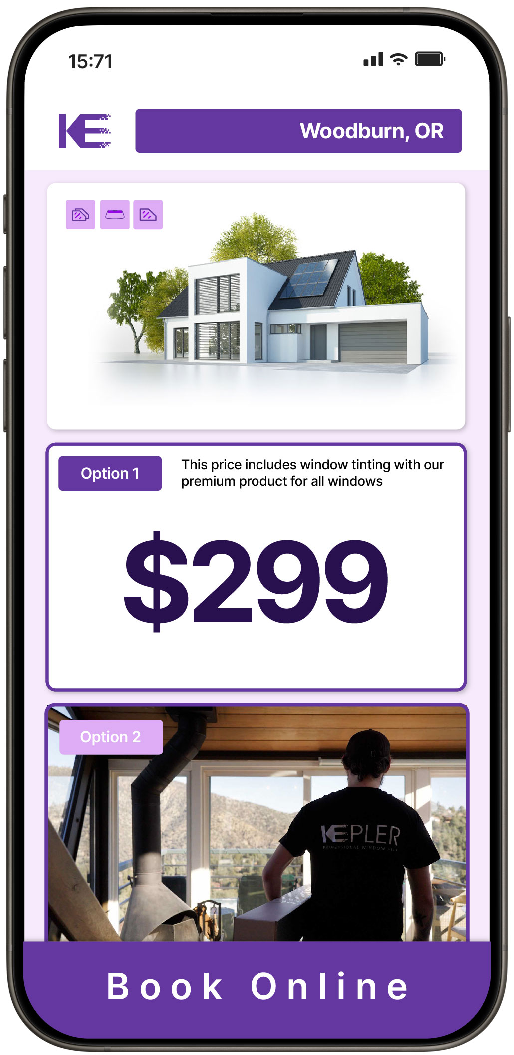 View Competitive Home Window Tinting Costs in Woodburn, Oregon