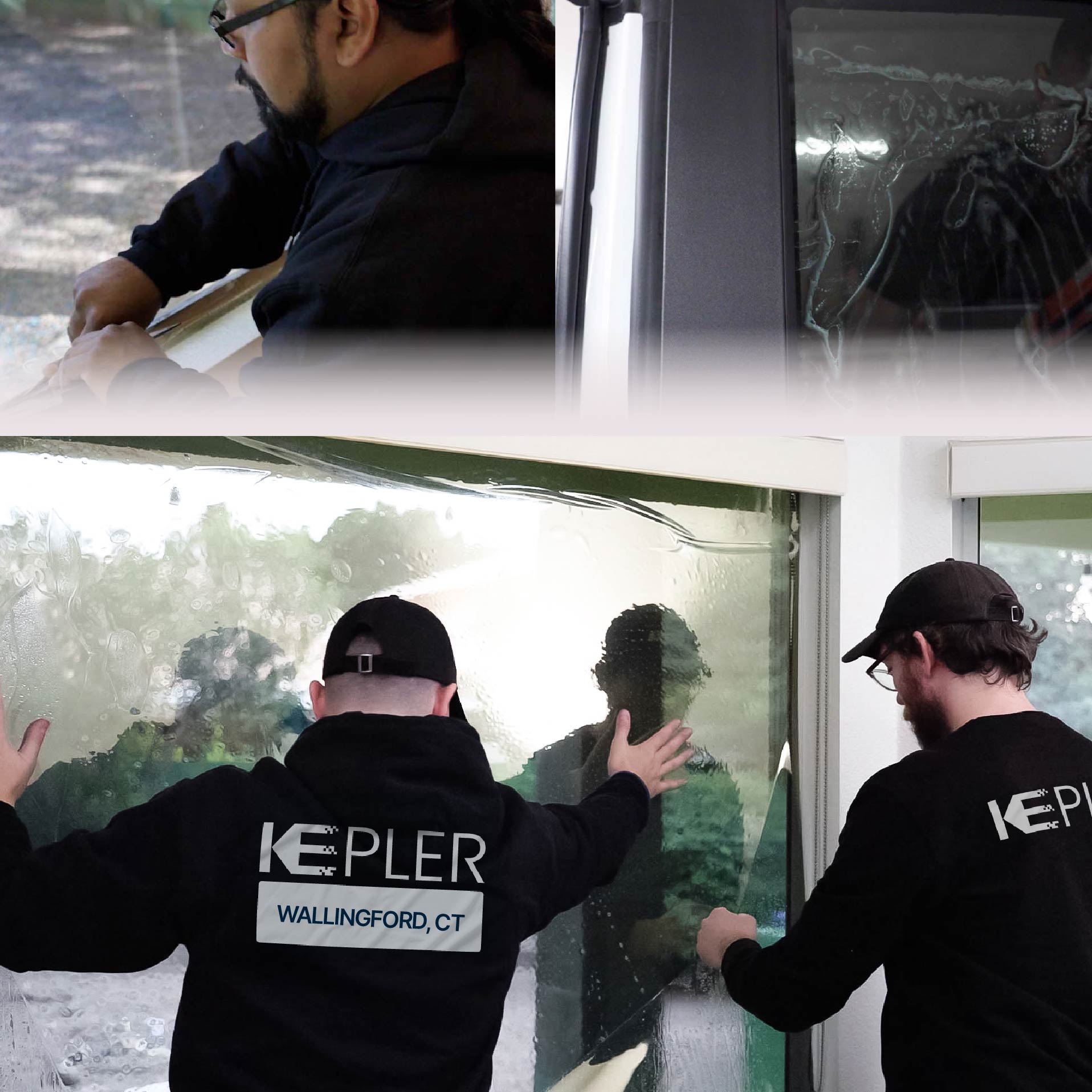 Kepler Specialist Performing Commercial Window Tinting in Wallingford Wallingford