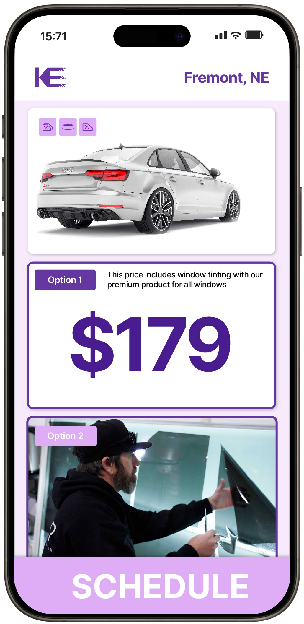 View Affordable Car Window Tinting Prices in Fremont, Nebraska