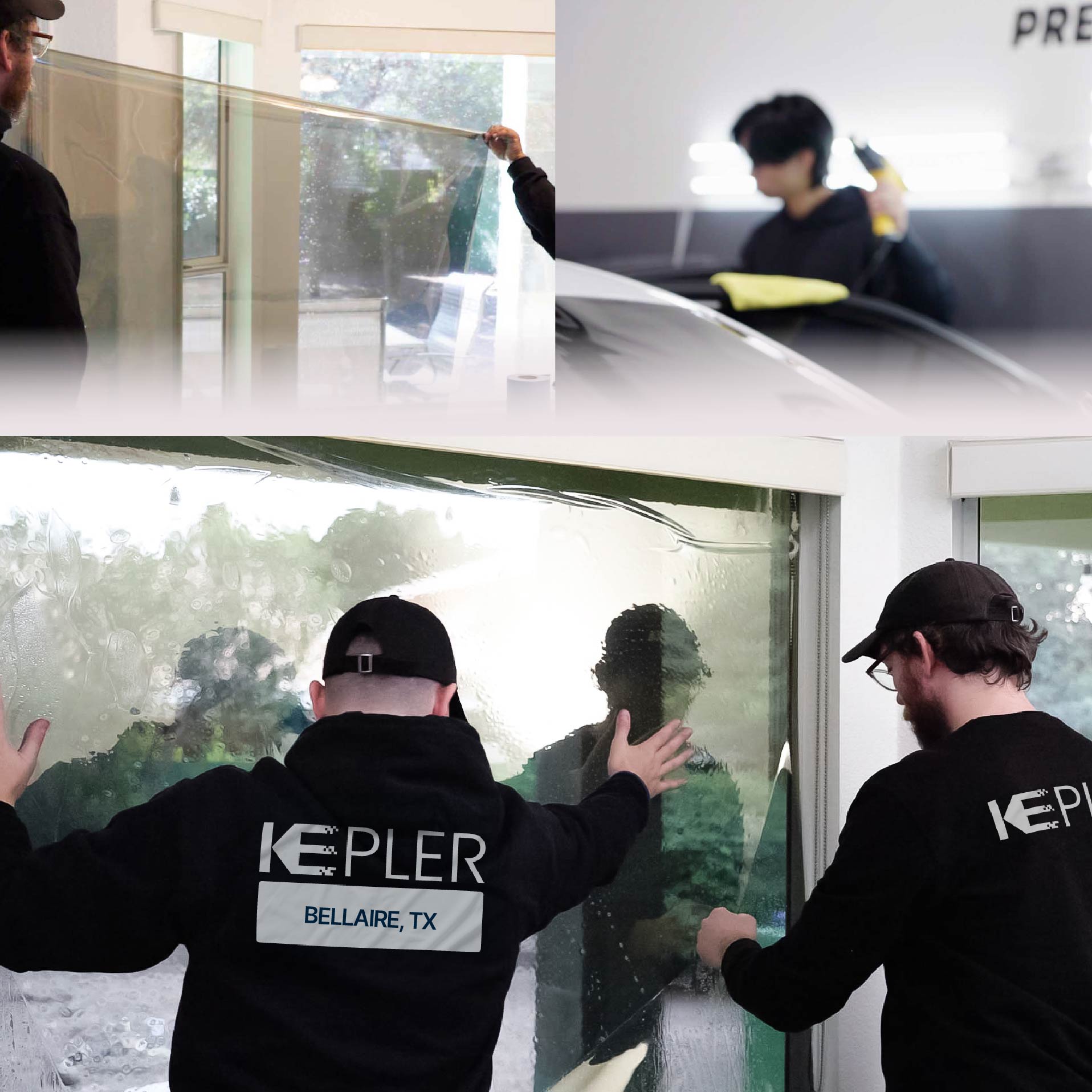 Kepler Specialist Performing Commercial Window Tinting in Bellaire Bellaire