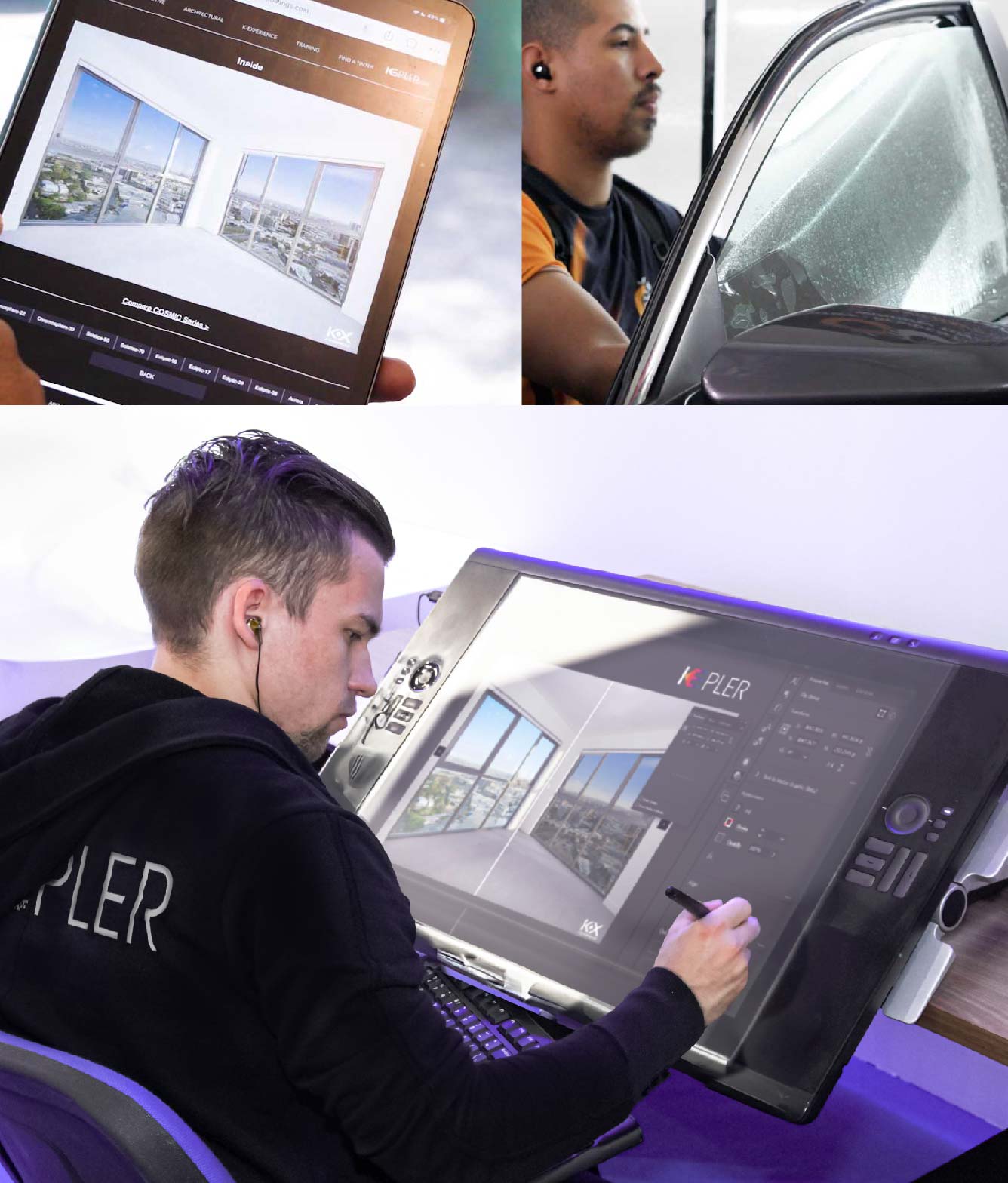 Kepler Specialist Performing Commercial Window Tinting in Florence Florence