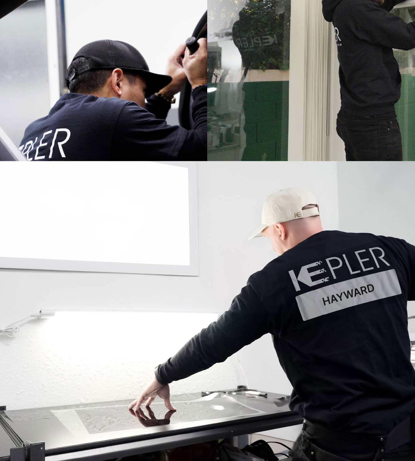 Window Tinting Specialist Cutting Film in Hayward, California