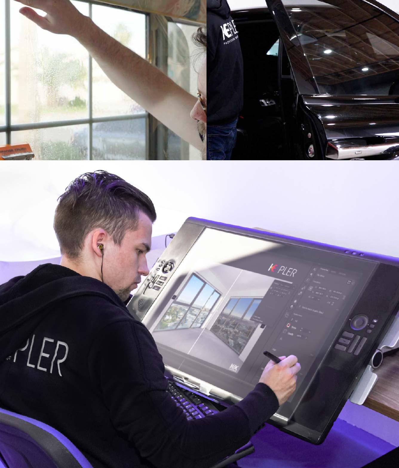Kepler Specialist Performing Commercial Window Tinting in San Marcos San Marcos
