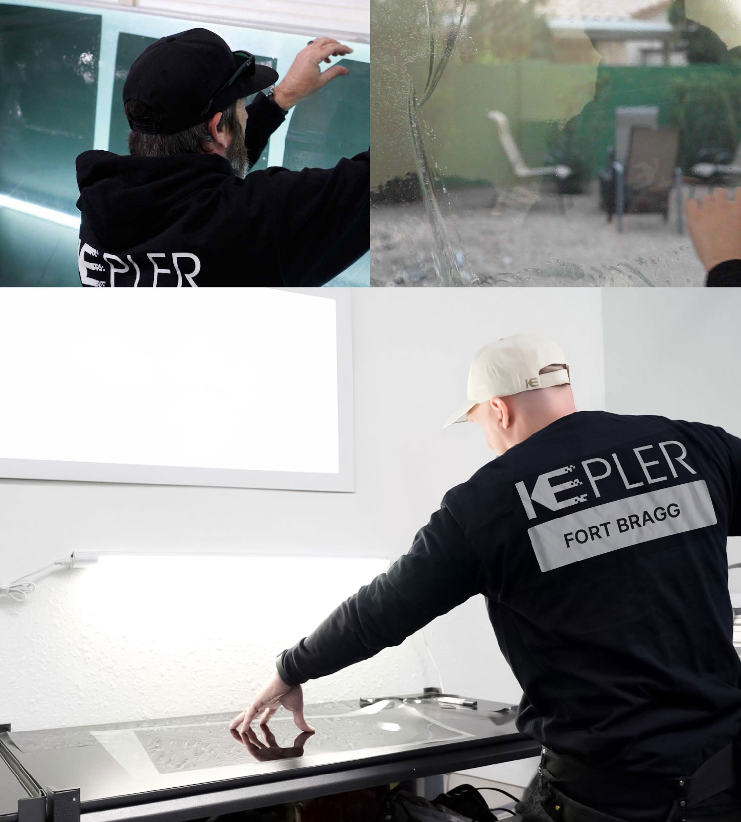Window Tinting Specialist Cutting Film in Fort Bragg, North Carolina