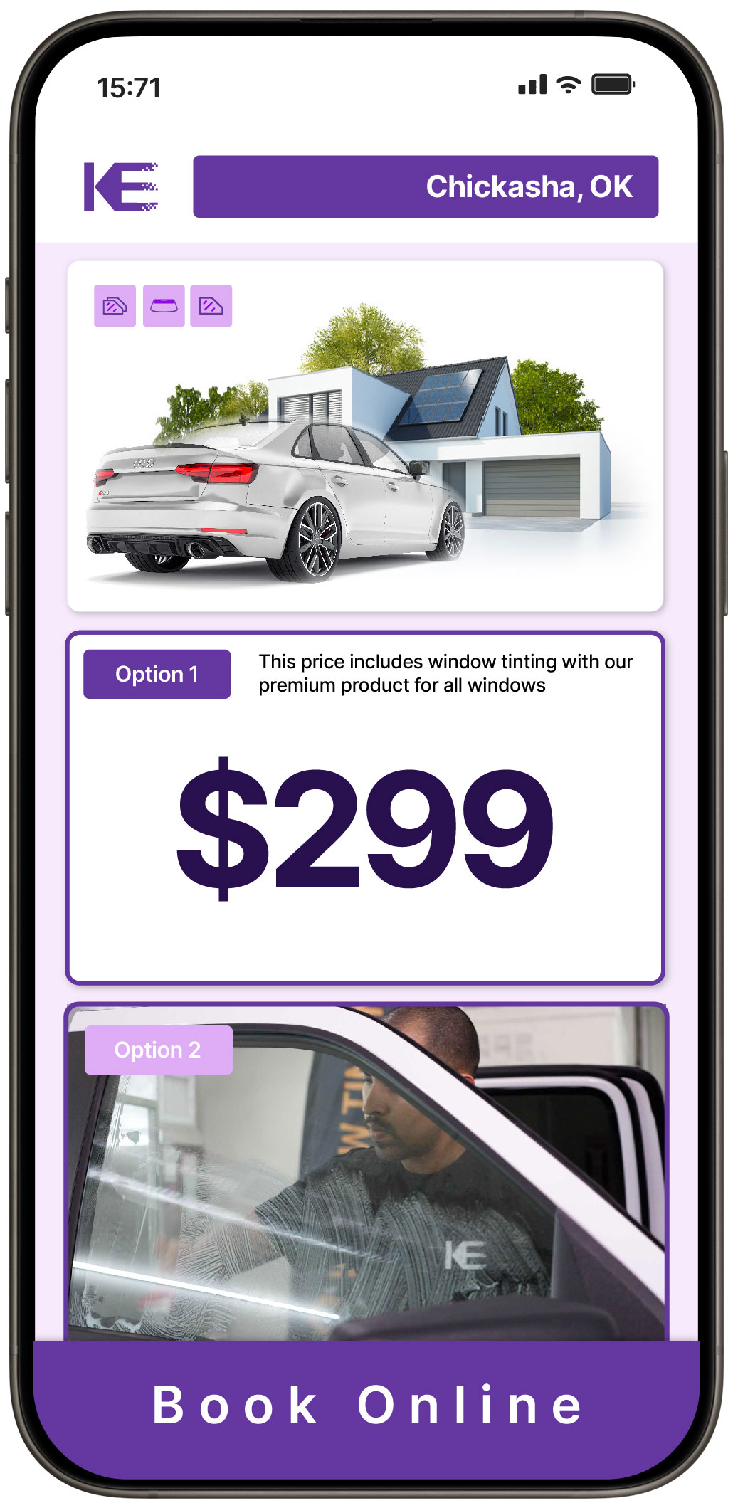 View Reasonable Tesla Window Tinting Rates in Bartlesville, Oklahoma
