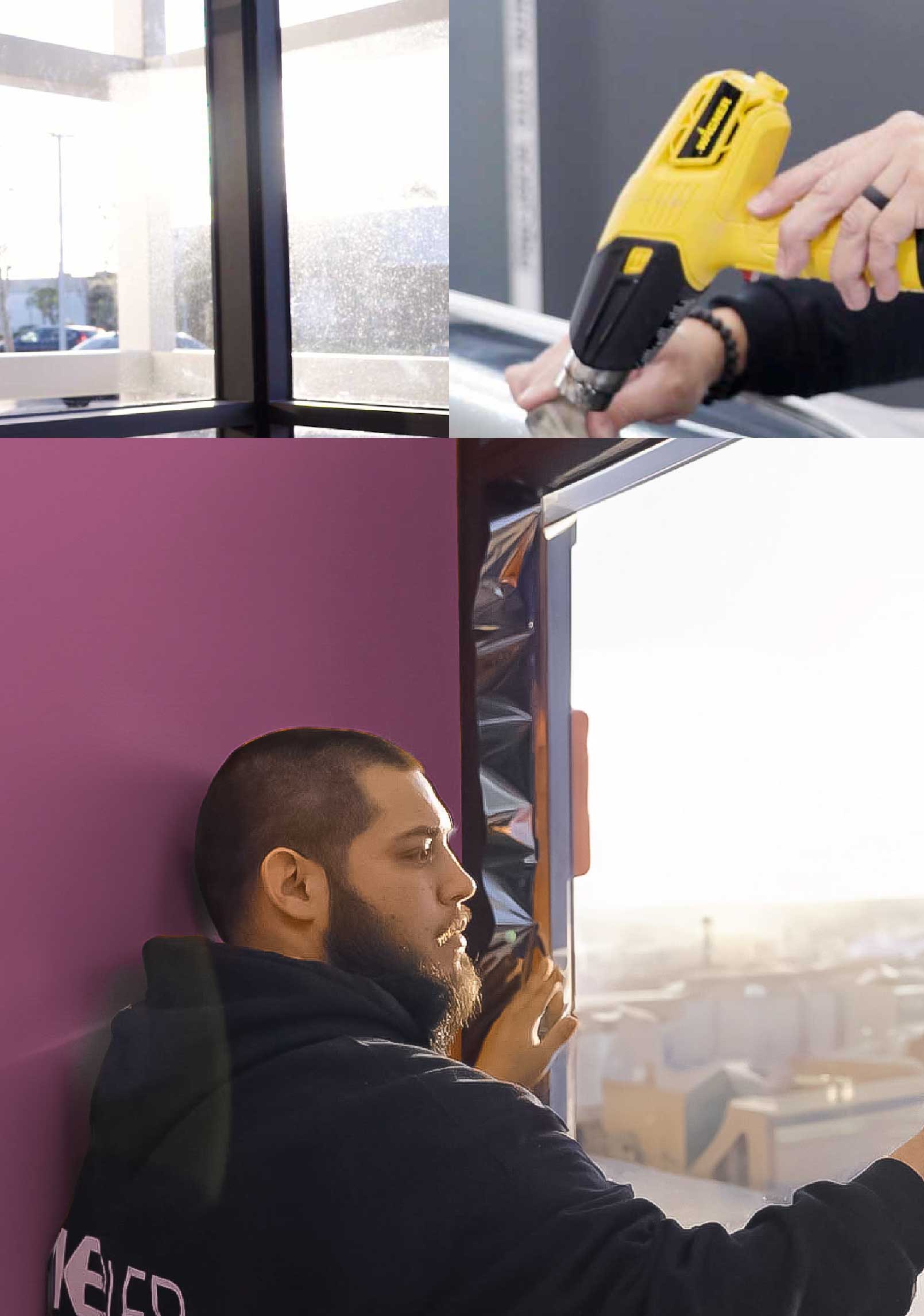 Kepler Specialist Installing Security Window Film in Frankfort Indiana
