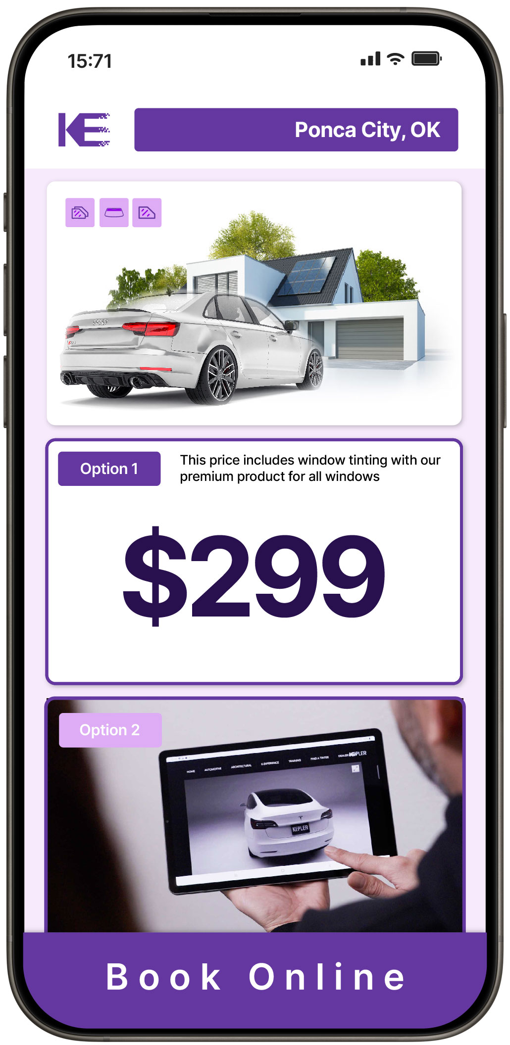 View Competitive Window Tinting Prices in Ponca City, Oklahoma