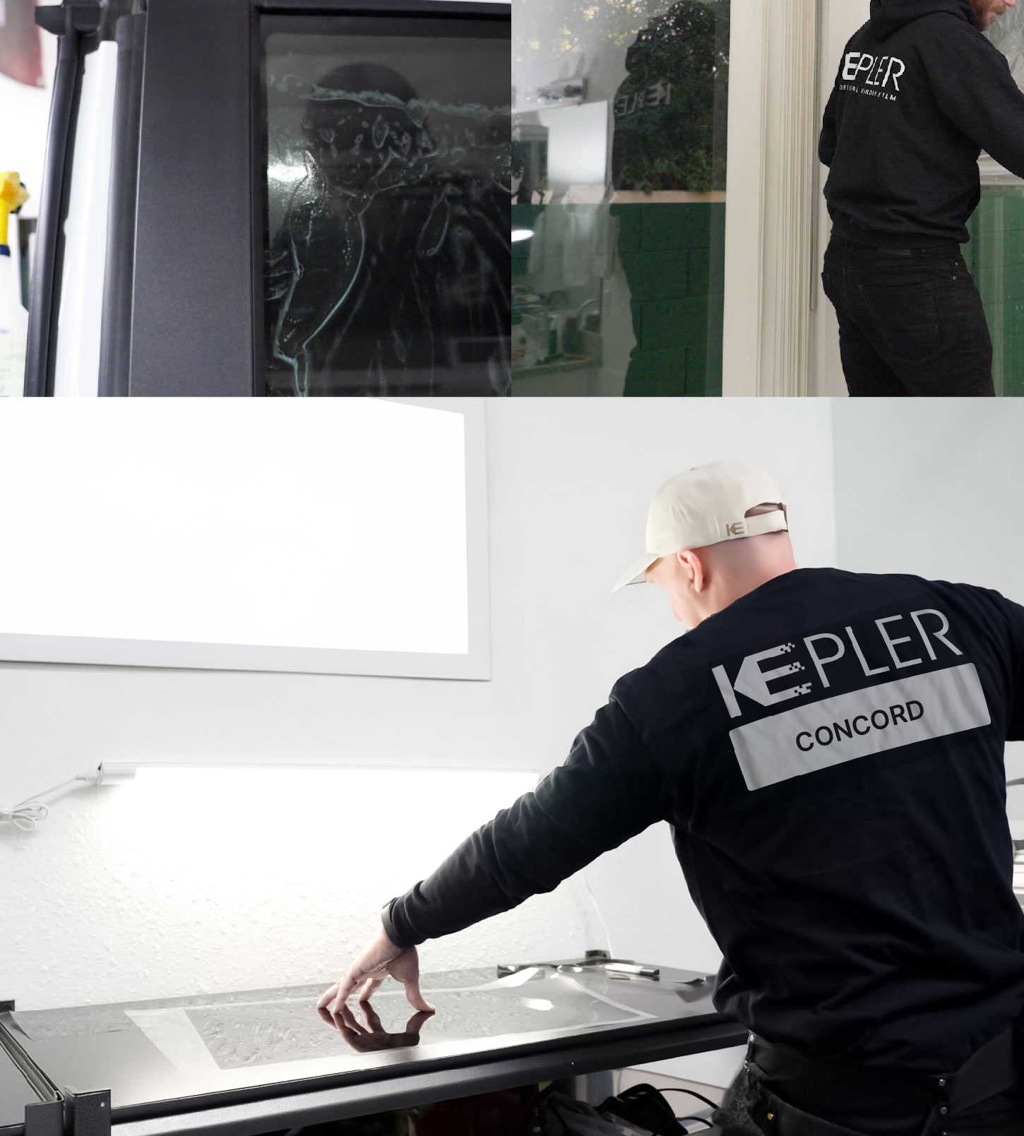 Window Tinting Specialist Cutting Film in Concord, New Hampshire