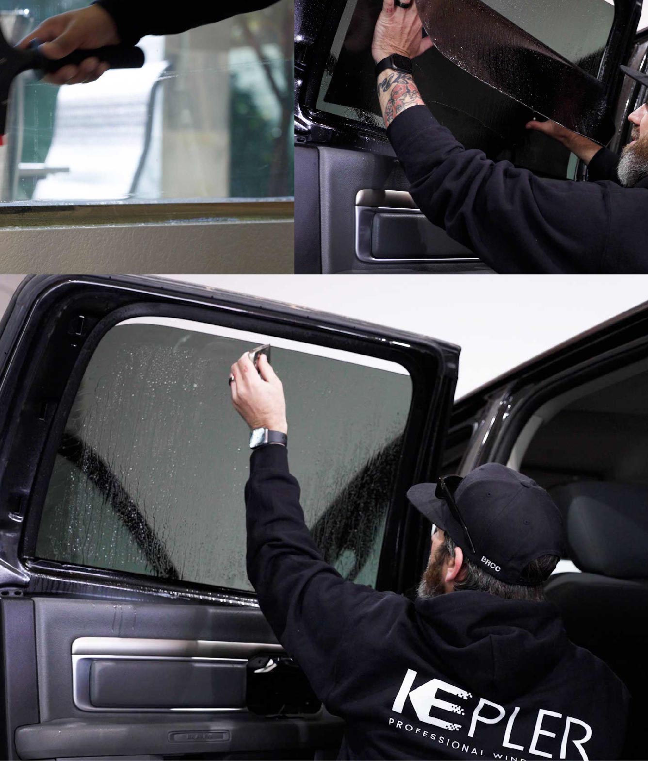 Kepler Window Tinting Specialists at Work in Hilton Head Island, South Carolina