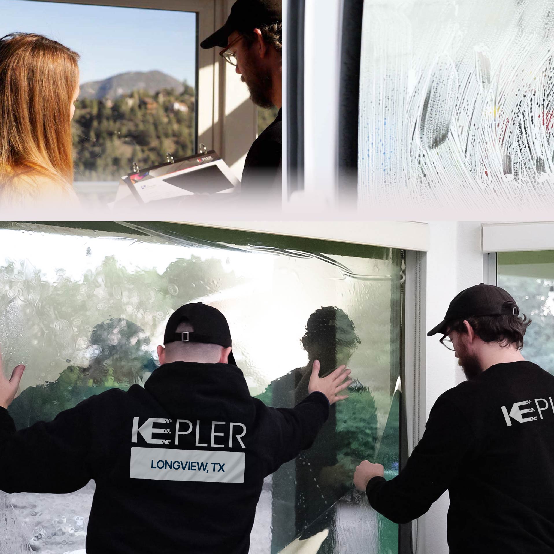 Kepler Specialist Performing Commercial Window Tinting in Longview Longview
